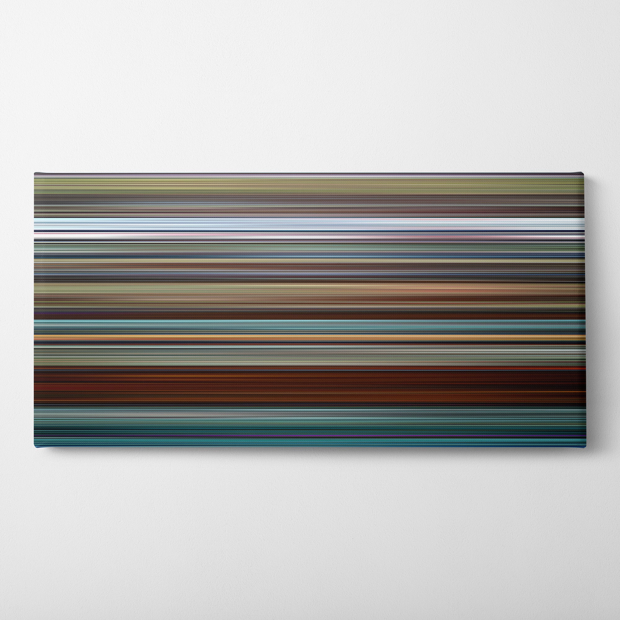 Bill and Ted Face the Music (2020) CineSpectrum Color Spectrum Canvas Print - Horizontal on Wall