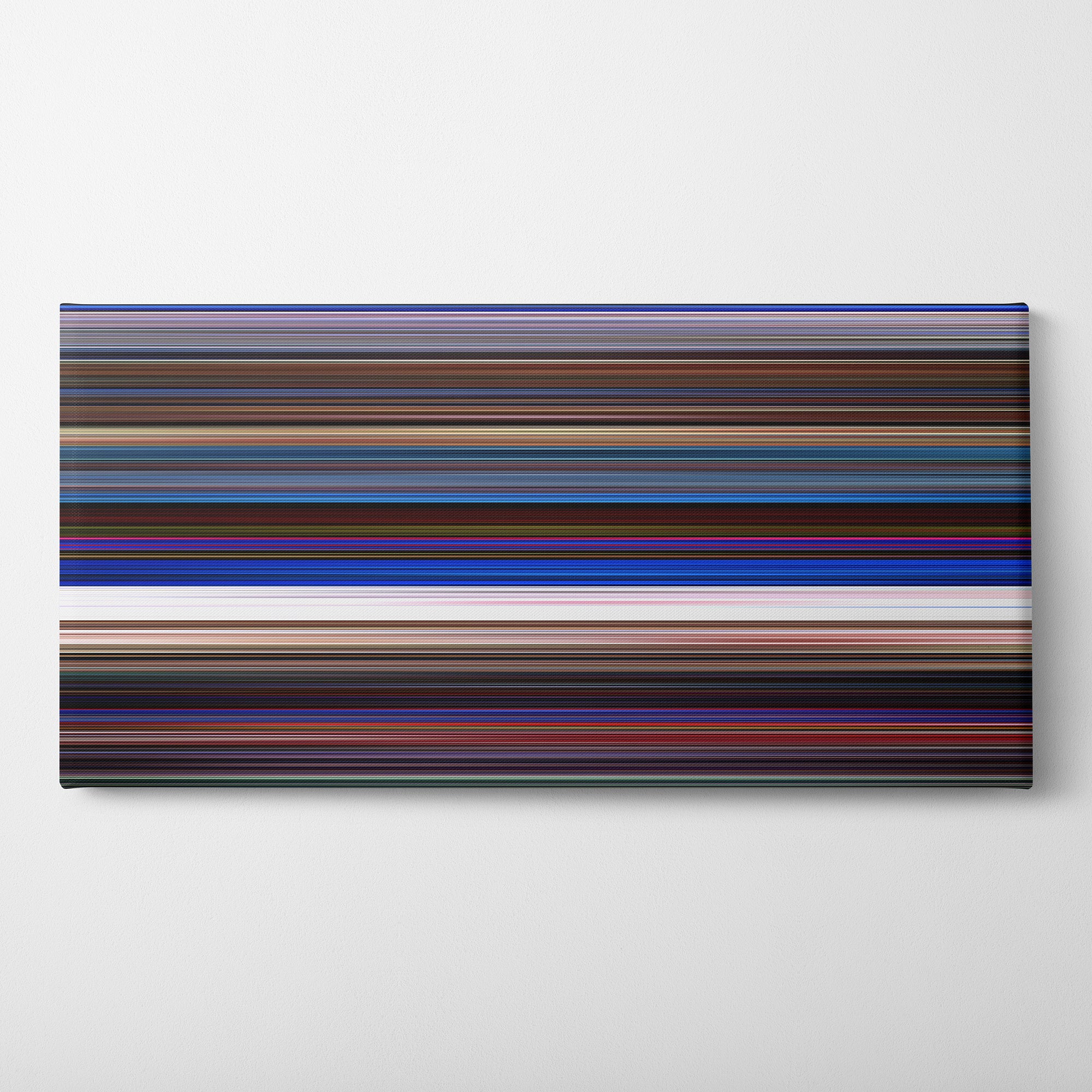 Bill and Ted's Bogus Journey (1991) CineSpectrum Color Spectrum Canvas Print - Horizontal on Wall