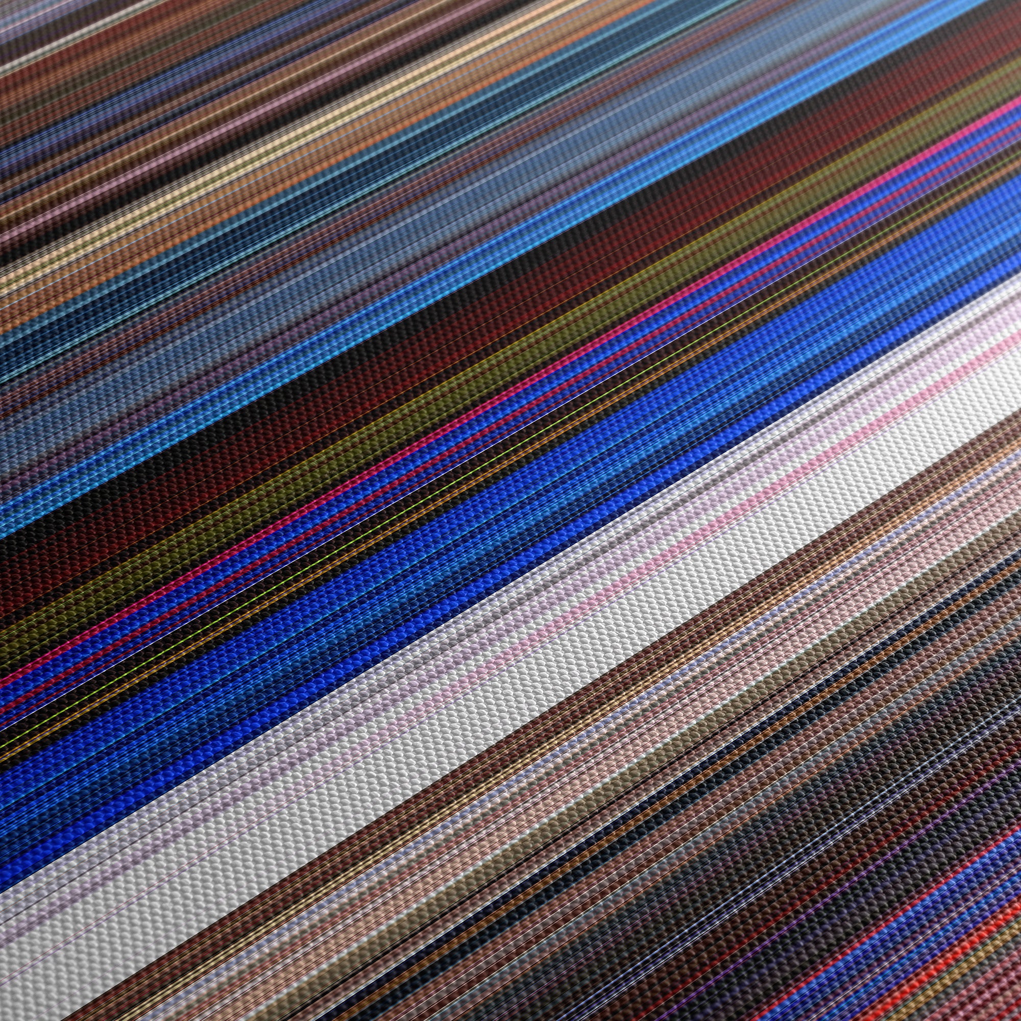Bill and Ted's Bogus Journey (1991) CineSpectrum Color Spectrum Canvas Print - Close Up of Middle of Print