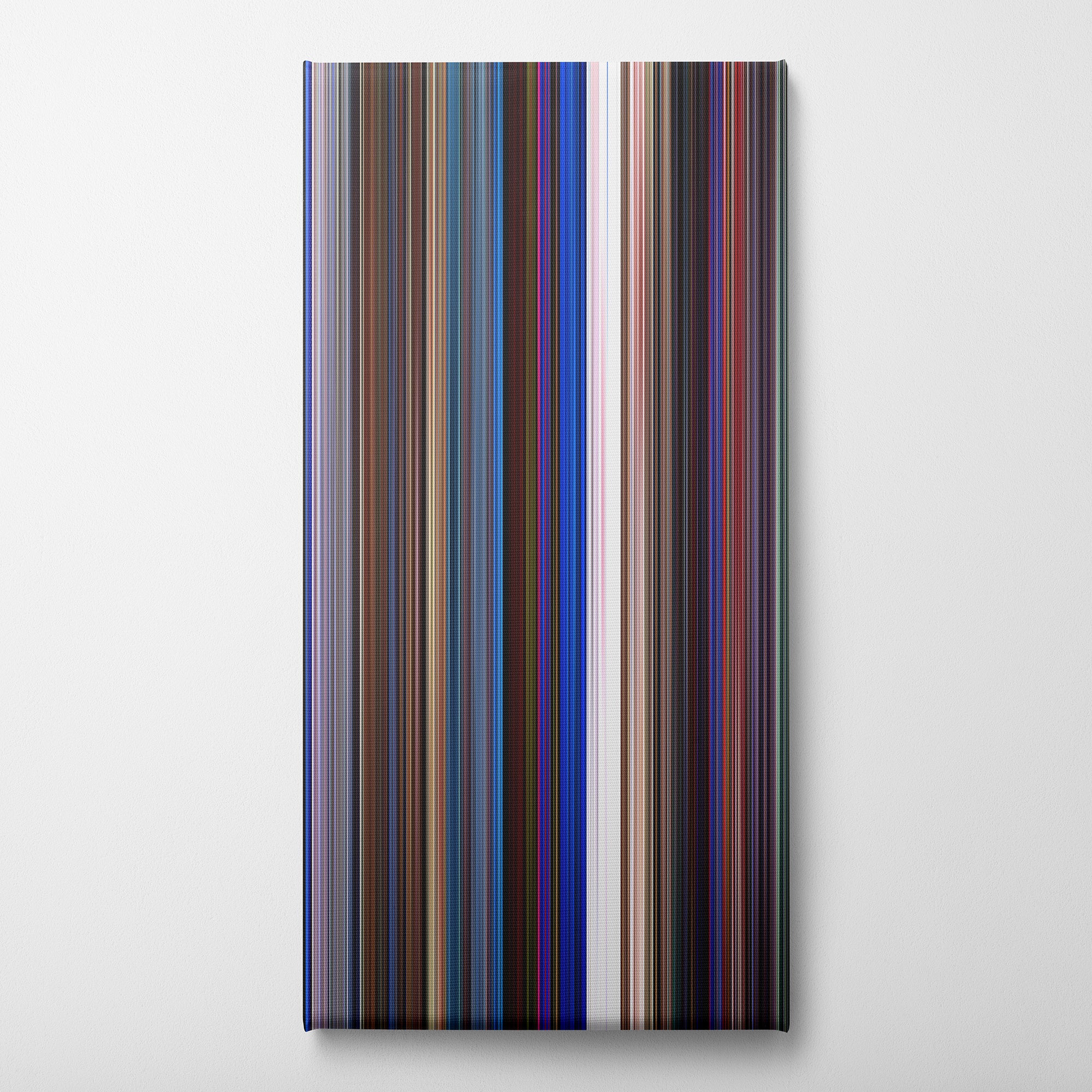 Bill and Ted's Bogus Journey (1991) CineSpectrum Color Spectrum Canvas Print - Vertical on Wall