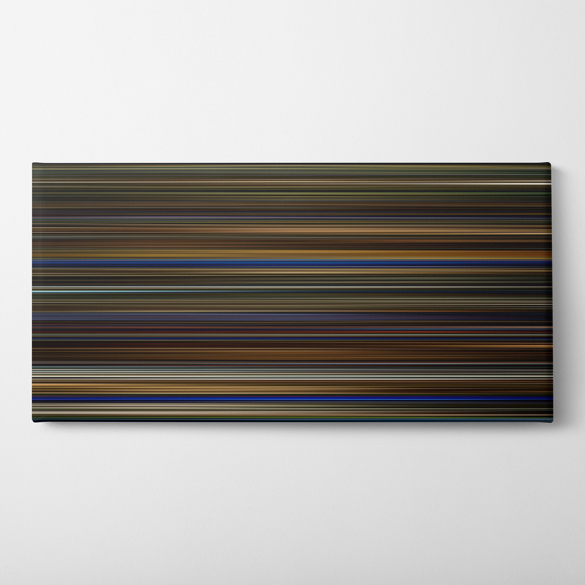 Birdman or (The Unexpected Virtue of Ignorance) (2014) CineSpectrum Color Spectrum Canvas Print - Horizontal on Wall