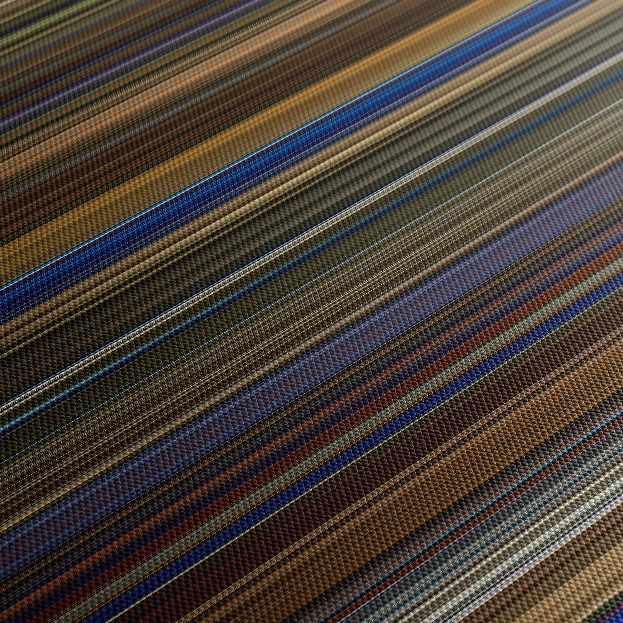 Birdman or (The Unexpected Virtue of Ignorance) (2014) CineSpectrum Color Spectrum Canvas Print - Close Up of Middle of Print