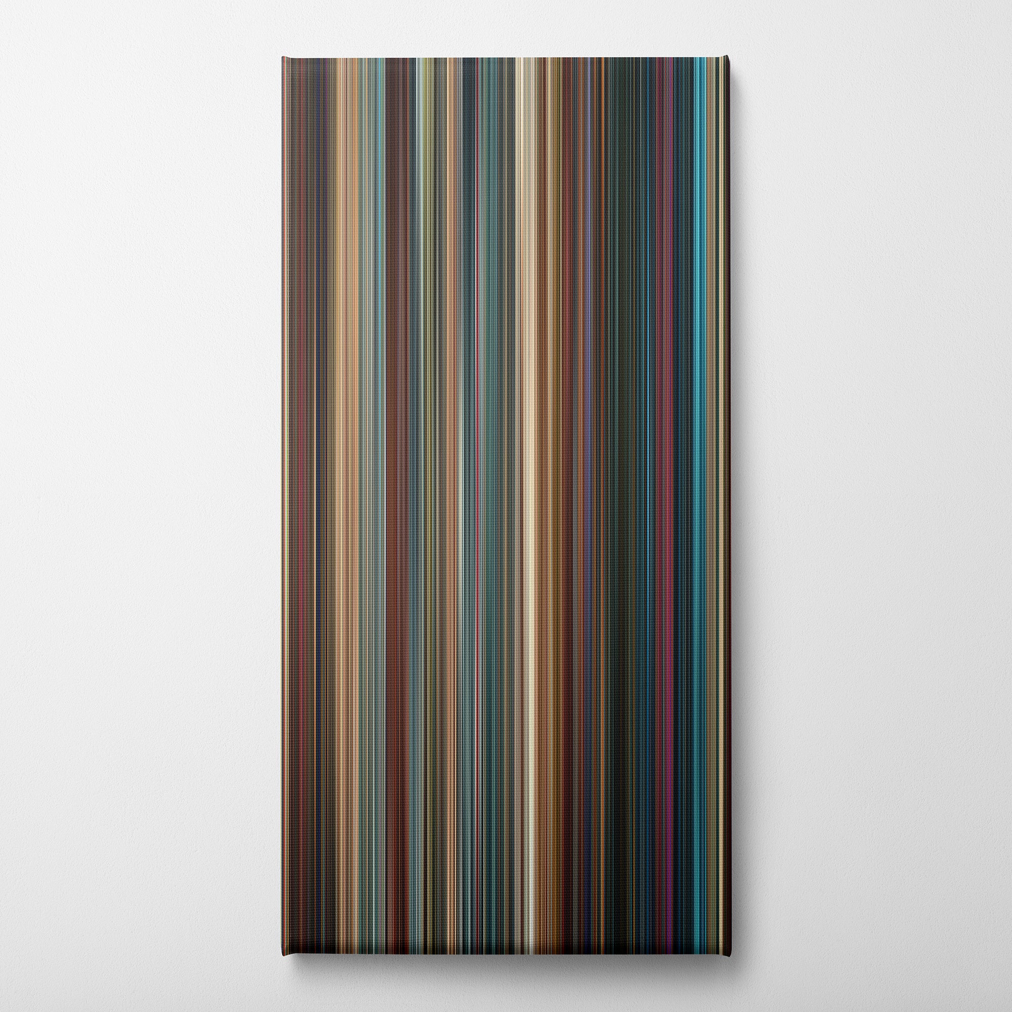 Birds of Prey and the Fantabulous Emancipation of One Harley Quinn (2020) CineSpectrum Color Spectrum Canvas Print - Vertical on Wall