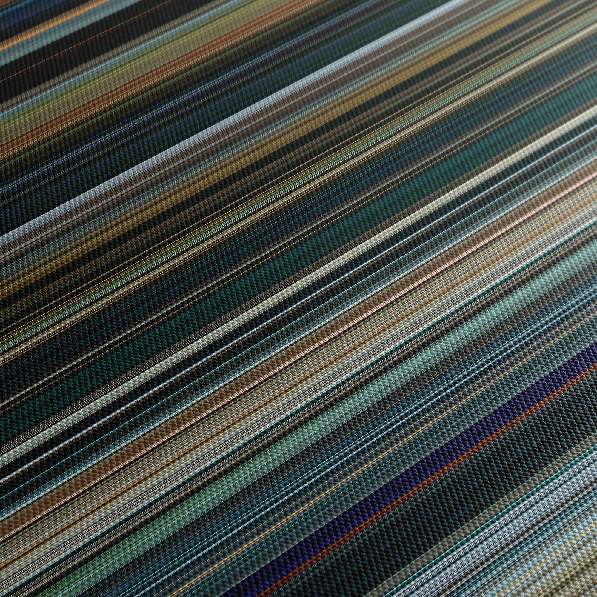 Black Panther - Wakanda Forever (2022) CineSpectrum Color Spectrum Canvas Print - Close Up of Middle of Print