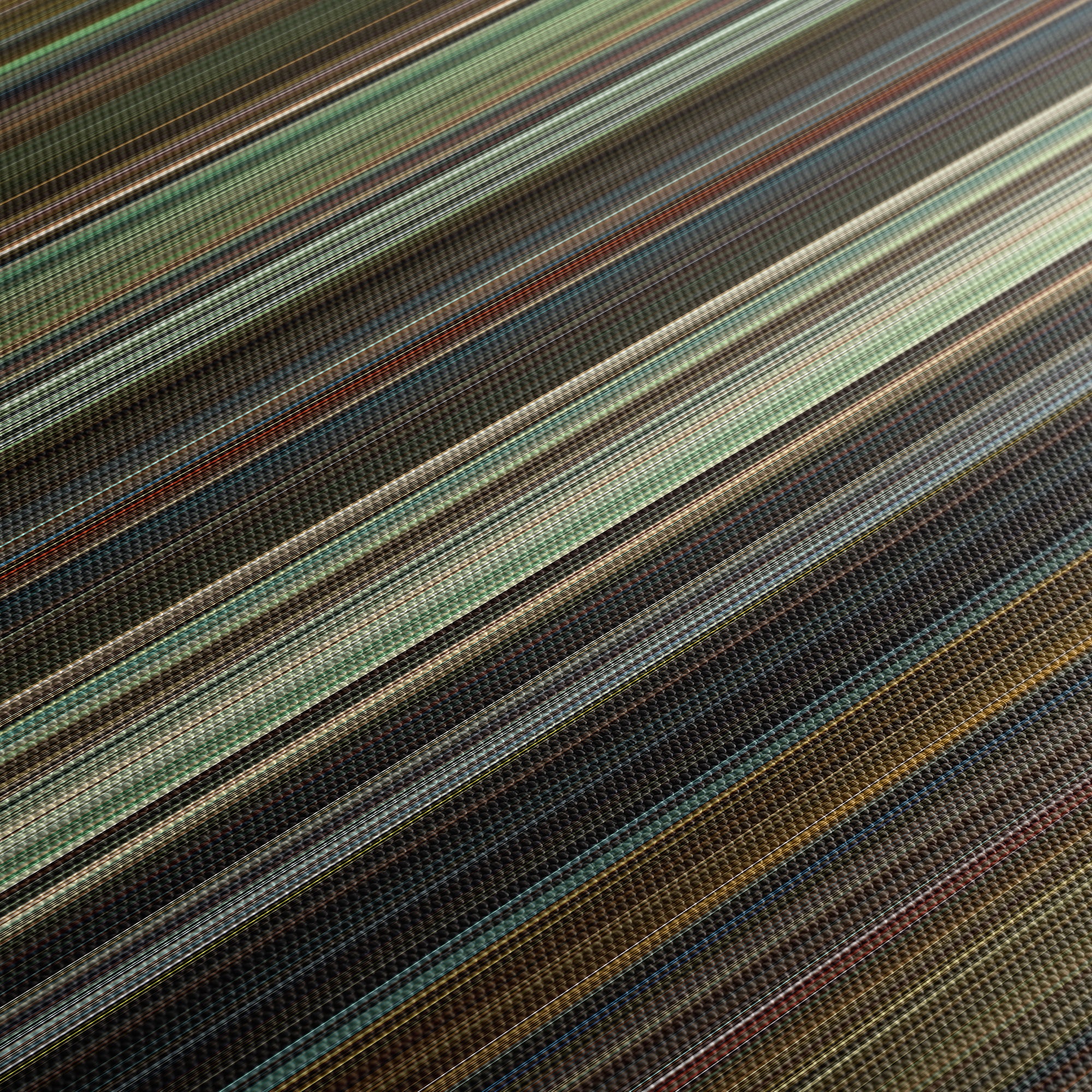 Blade - Trinity (2004) CineSpectrum Color Spectrum Canvas Print - Close Up of Middle of Print
