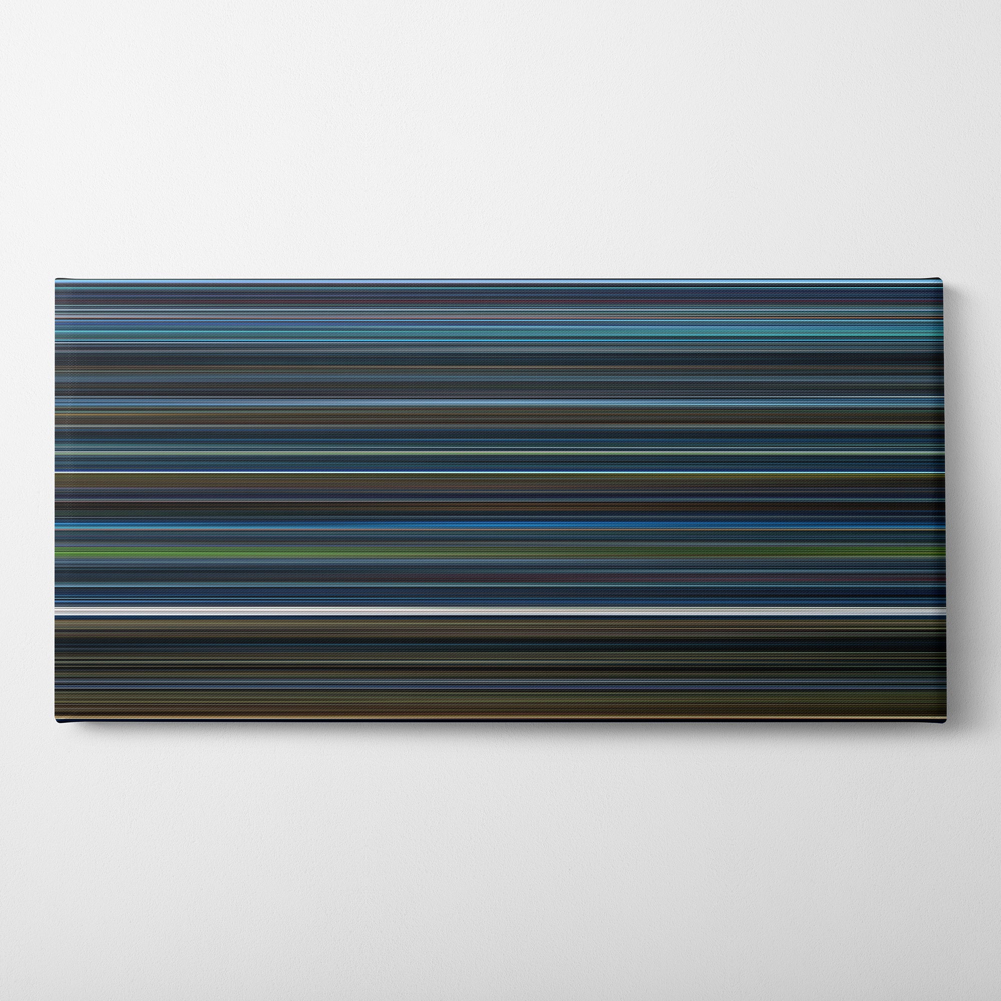 Blade (1998) CineSpectrum Color Spectrum Canvas Print - Horizontal on Wall