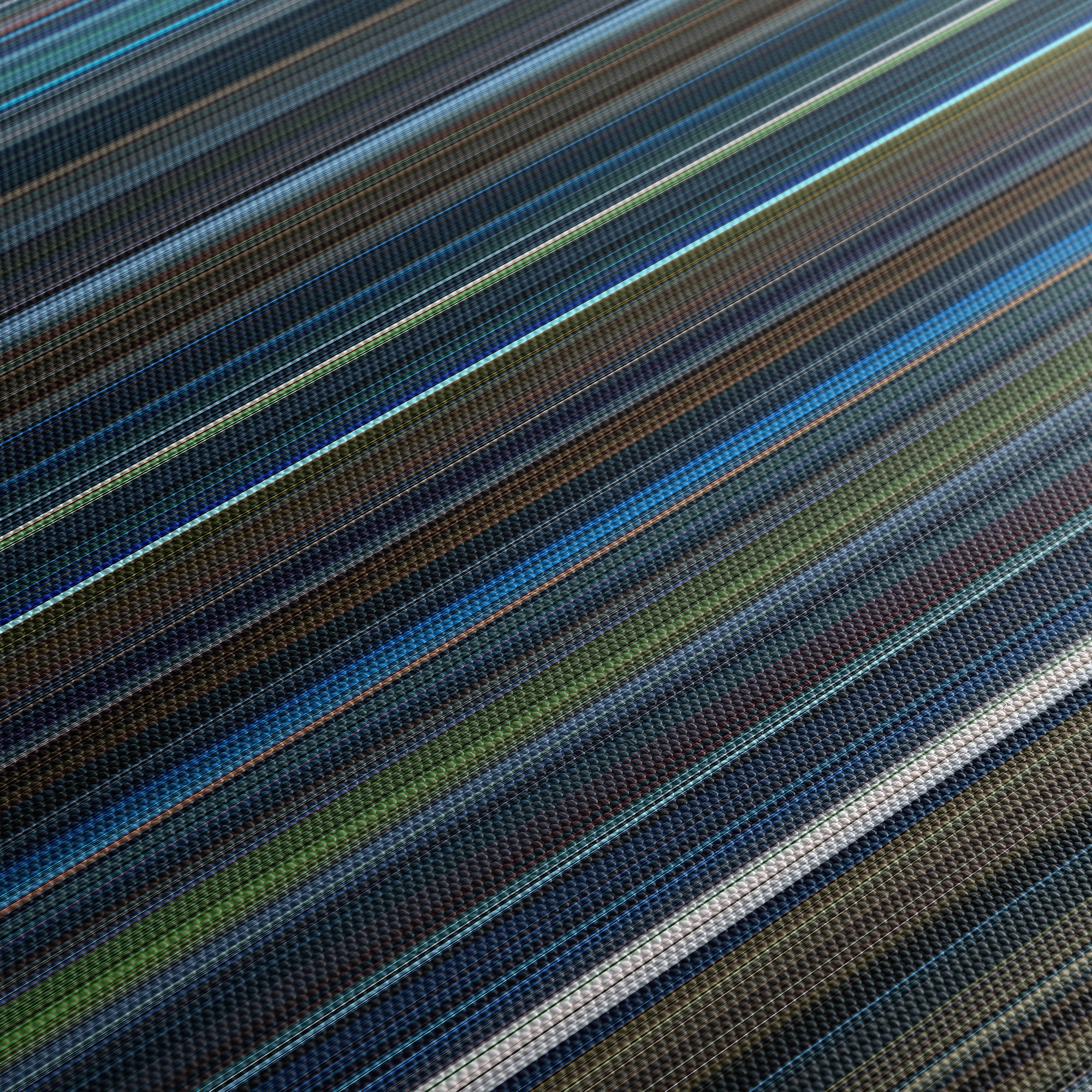 Blade (1998) CineSpectrum Color Spectrum Canvas Print - Close Up of Middle of Print