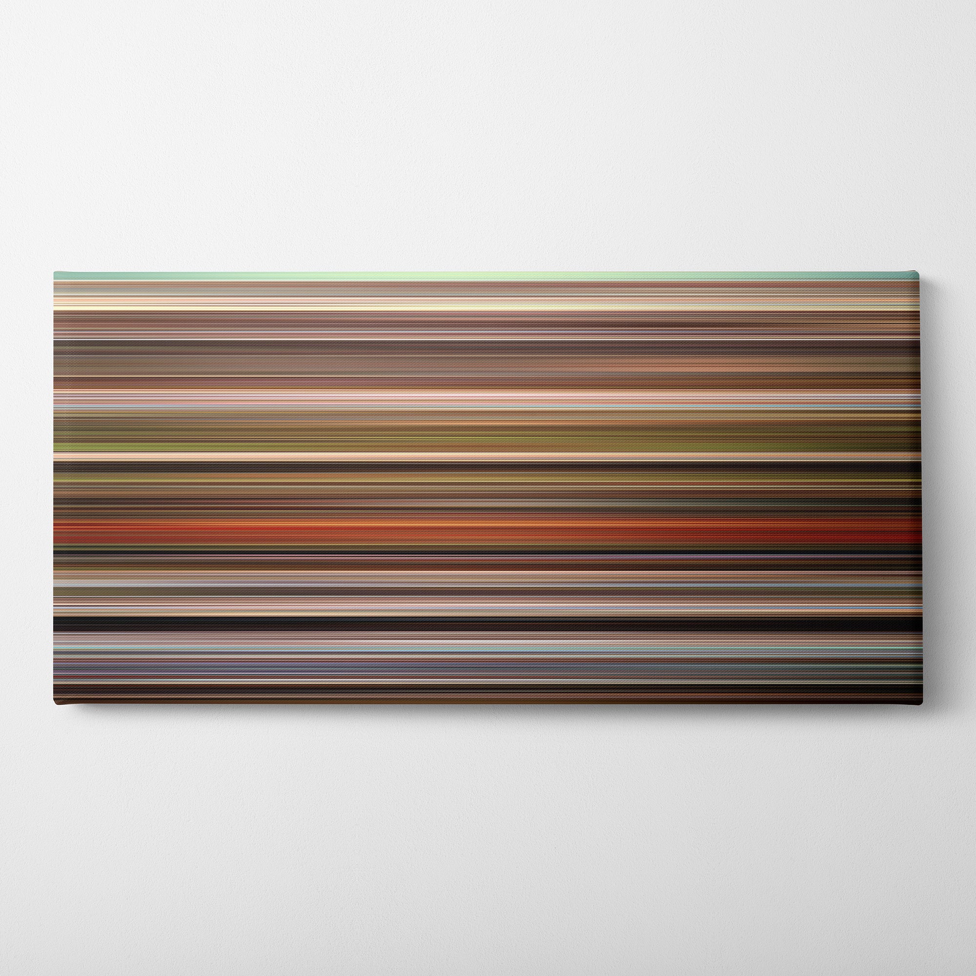 Blazing Saddles (1974) CineSpectrum Color Spectrum Canvas Print - Horizontal on Wall