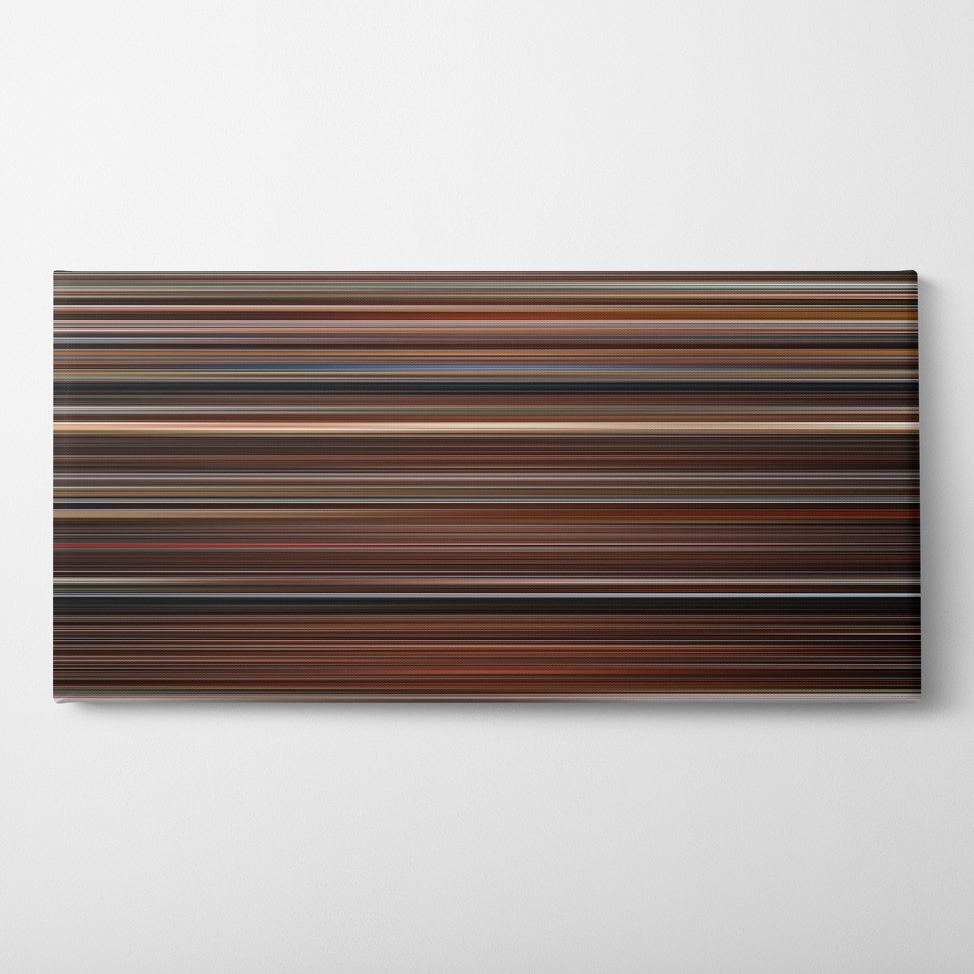 Bloodsport (1988) CineSpectrum Color Spectrum Canvas Print - Horizontal on Wall