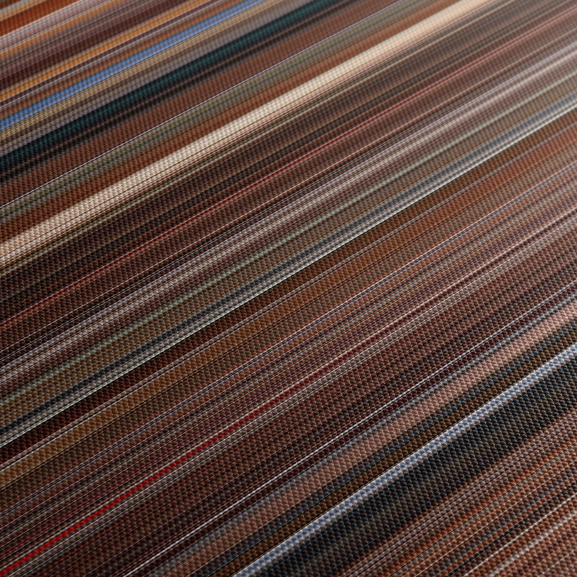 Bloodsport (1988) CineSpectrum Color Spectrum Canvas Print - Close Up of Middle of Print