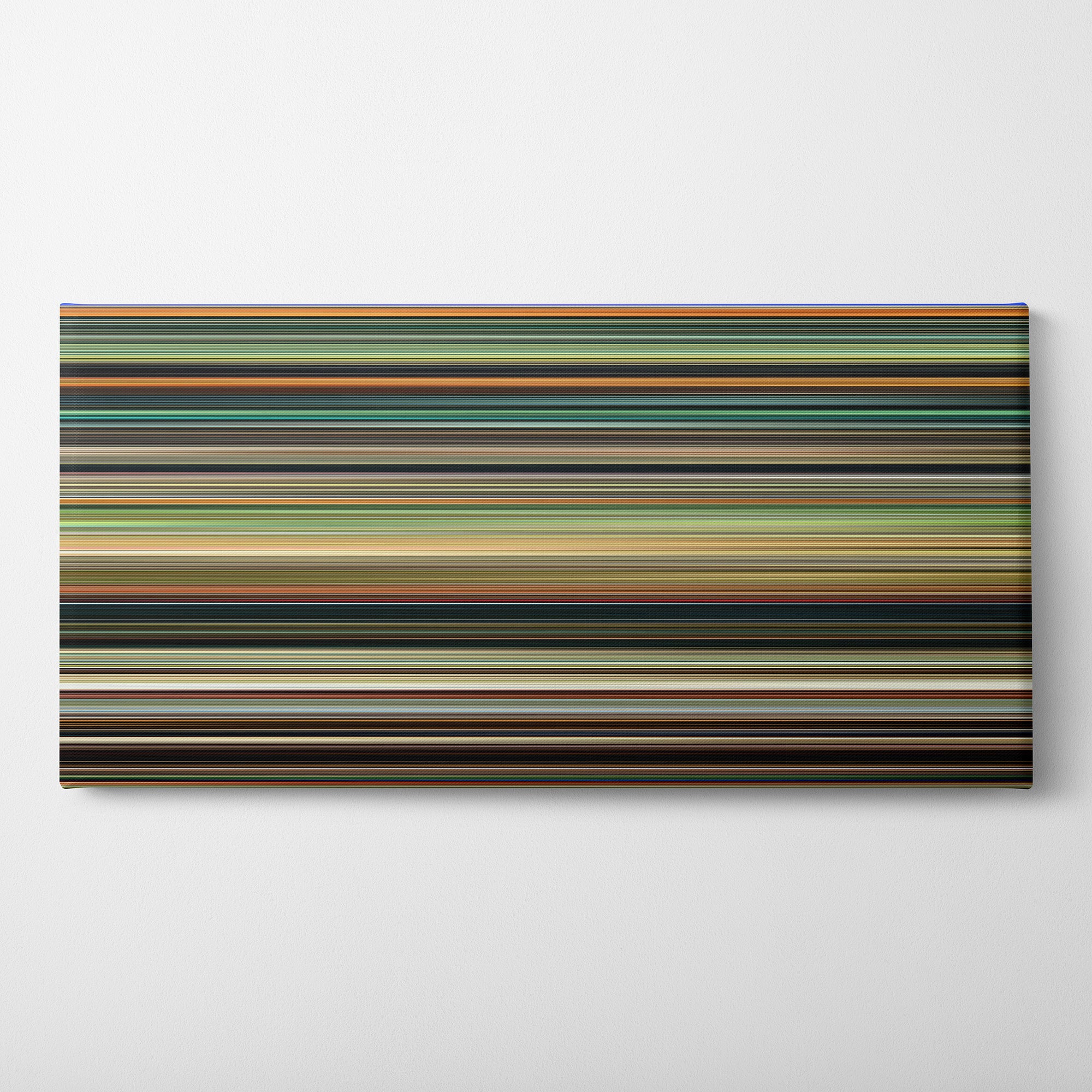Bolt (2008) CineSpectrum Color Spectrum Canvas Print - Horizontal on Wall