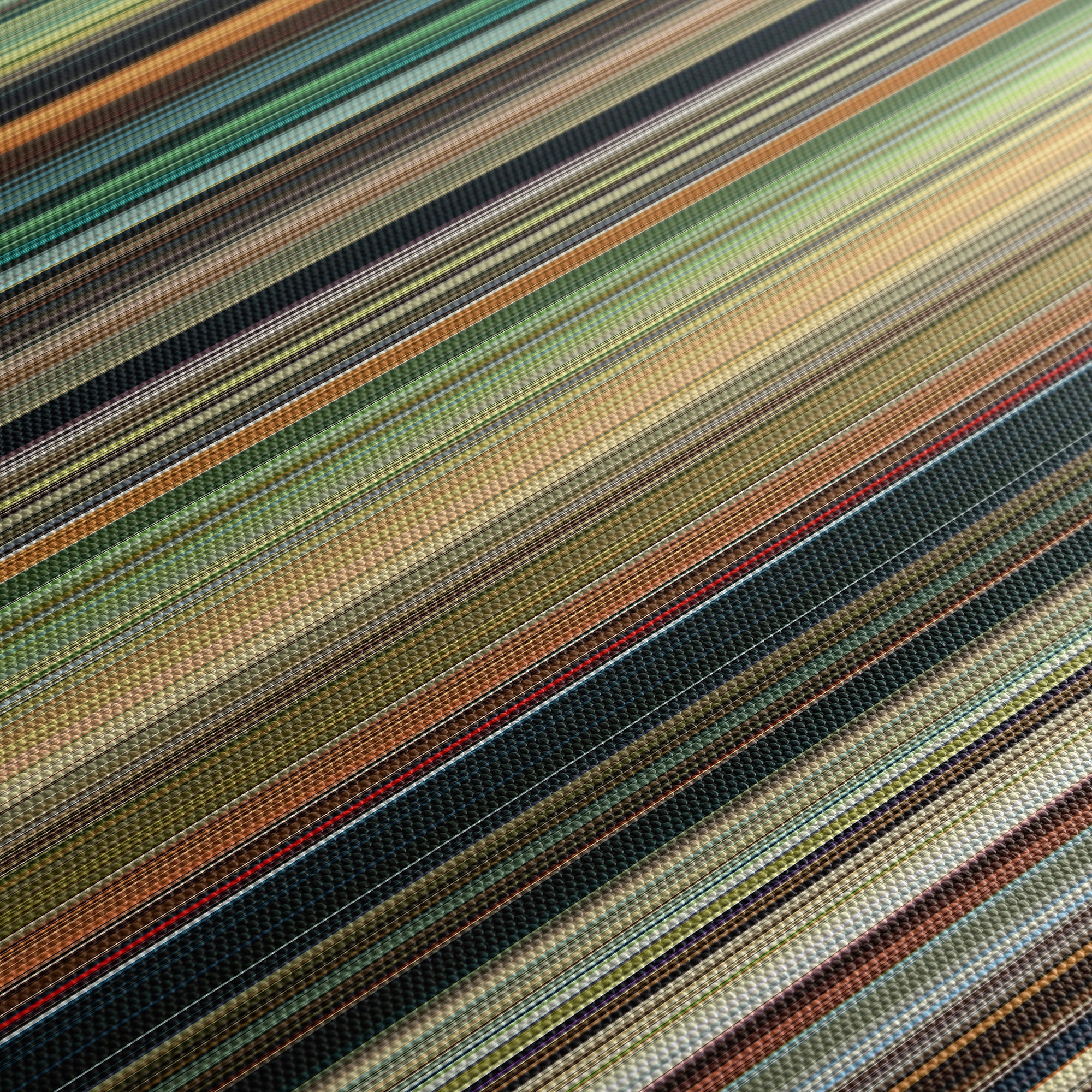 Bolt (2008) CineSpectrum Color Spectrum Canvas Print - Close Up of Middle of Print