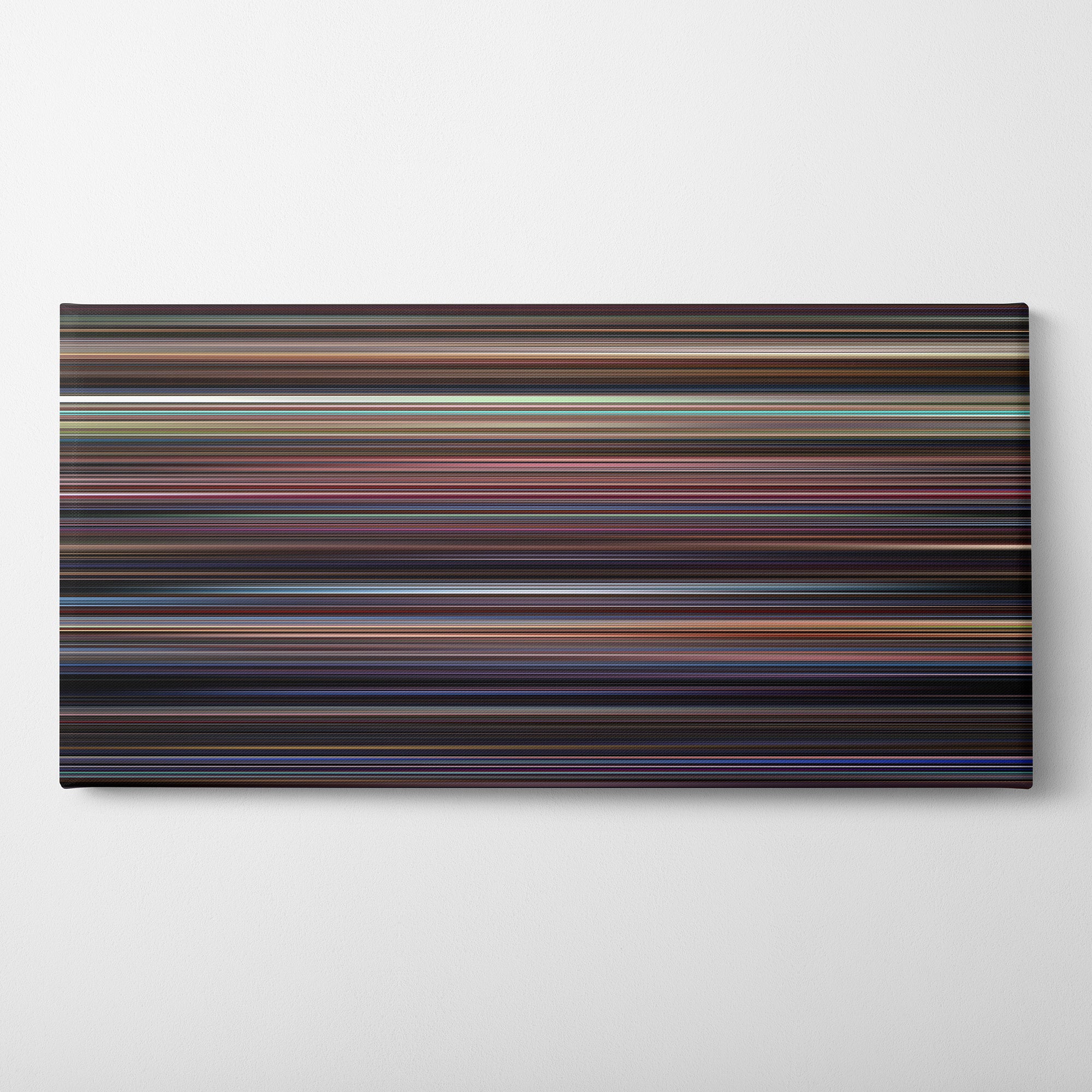 Boogie Nights (1997) CineSpectrum Color Spectrum Canvas Print - Horizontal on Wall