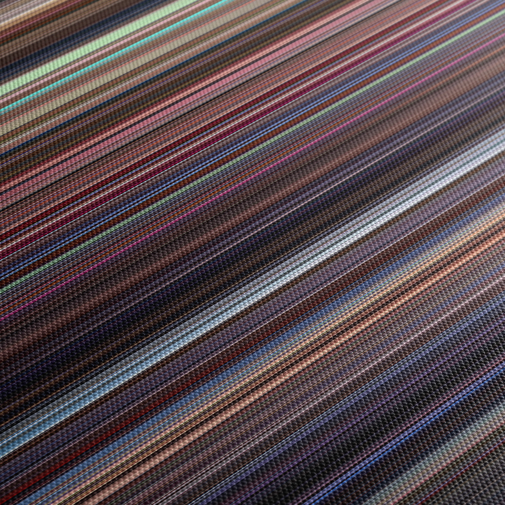 Boogie Nights (1997) CineSpectrum Color Spectrum Canvas Print - Close Up of Middle of Print