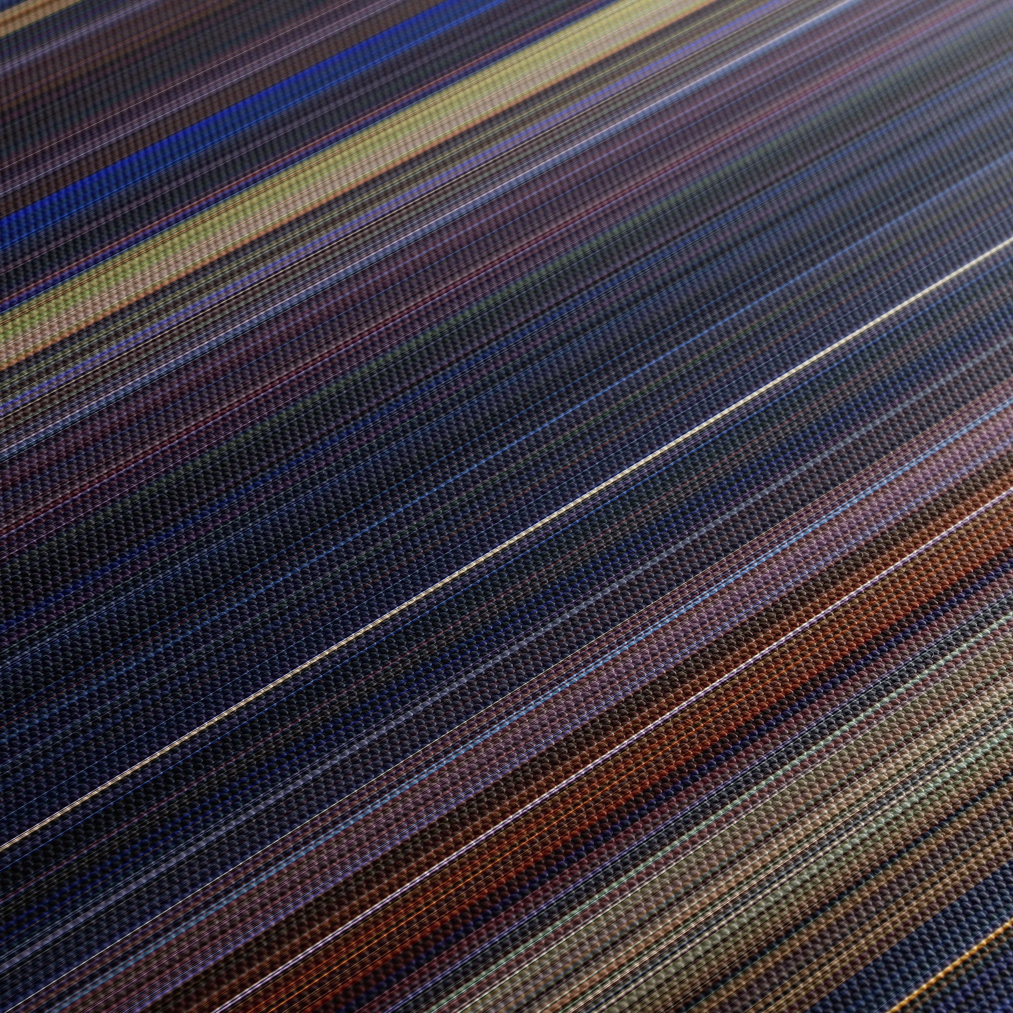 Bride of Chucky (1998) CineSpectrum Color Spectrum Canvas Print - Close Up of Middle of Print