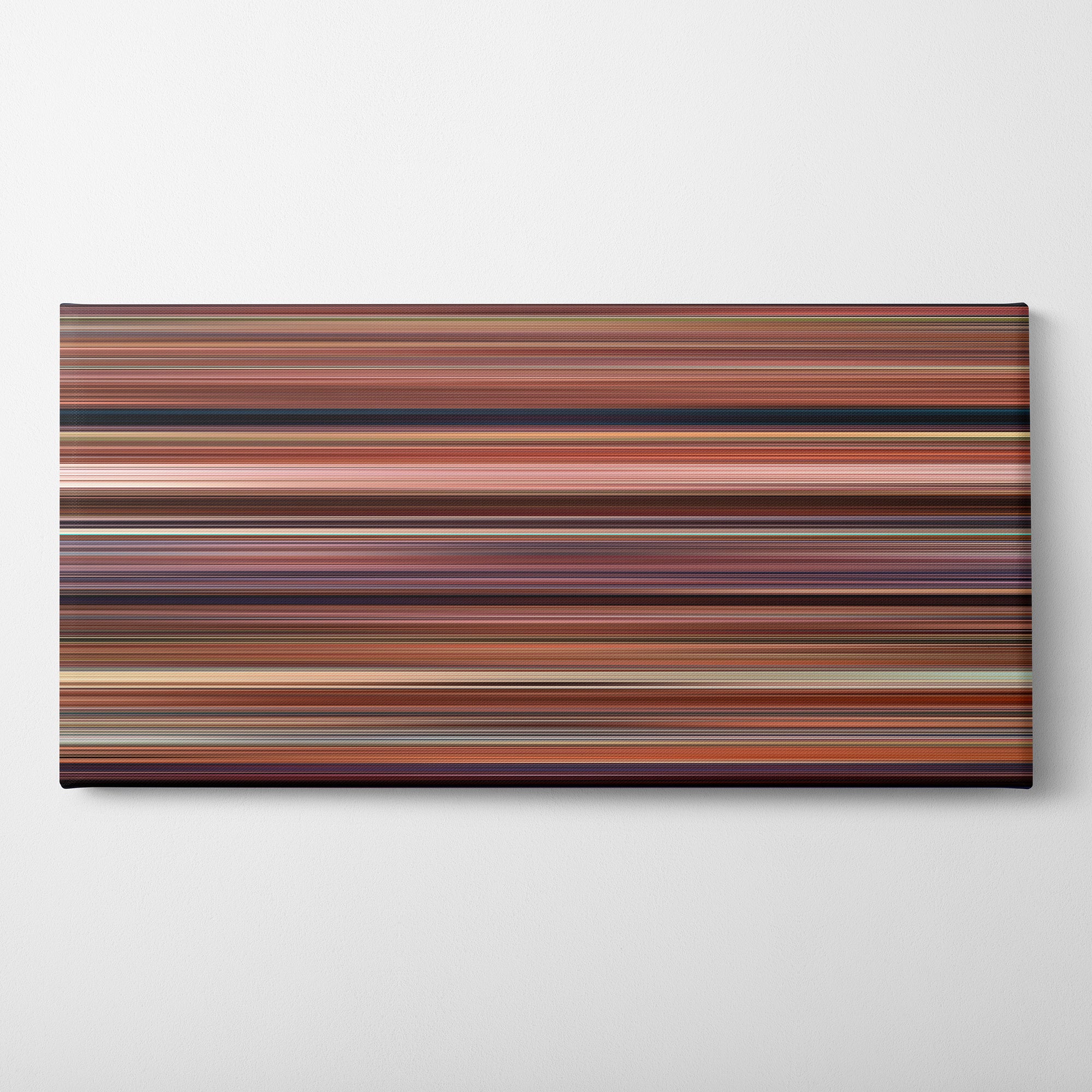 Bridesmaids (2011) CineSpectrum Color Spectrum Canvas Print - Horizontal on Wall