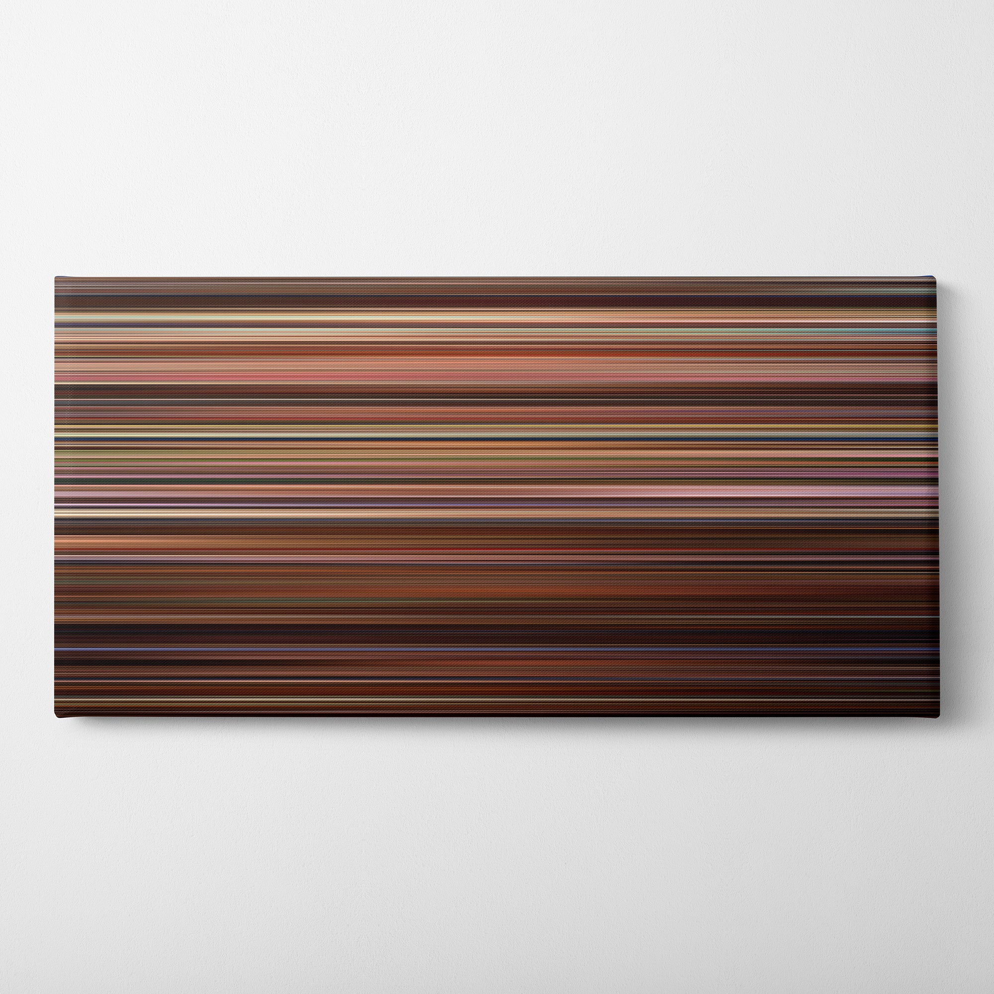 Bridget Jones's Diary (2001) CineSpectrum Color Spectrum Canvas Print - Horizontal on Wall