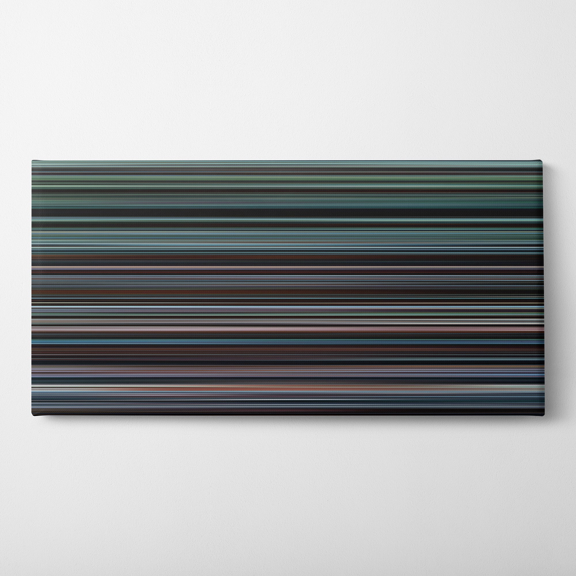 Brokeback Mountain (2005) CineSpectrum Color Spectrum Canvas Print - Horizontal on Wall