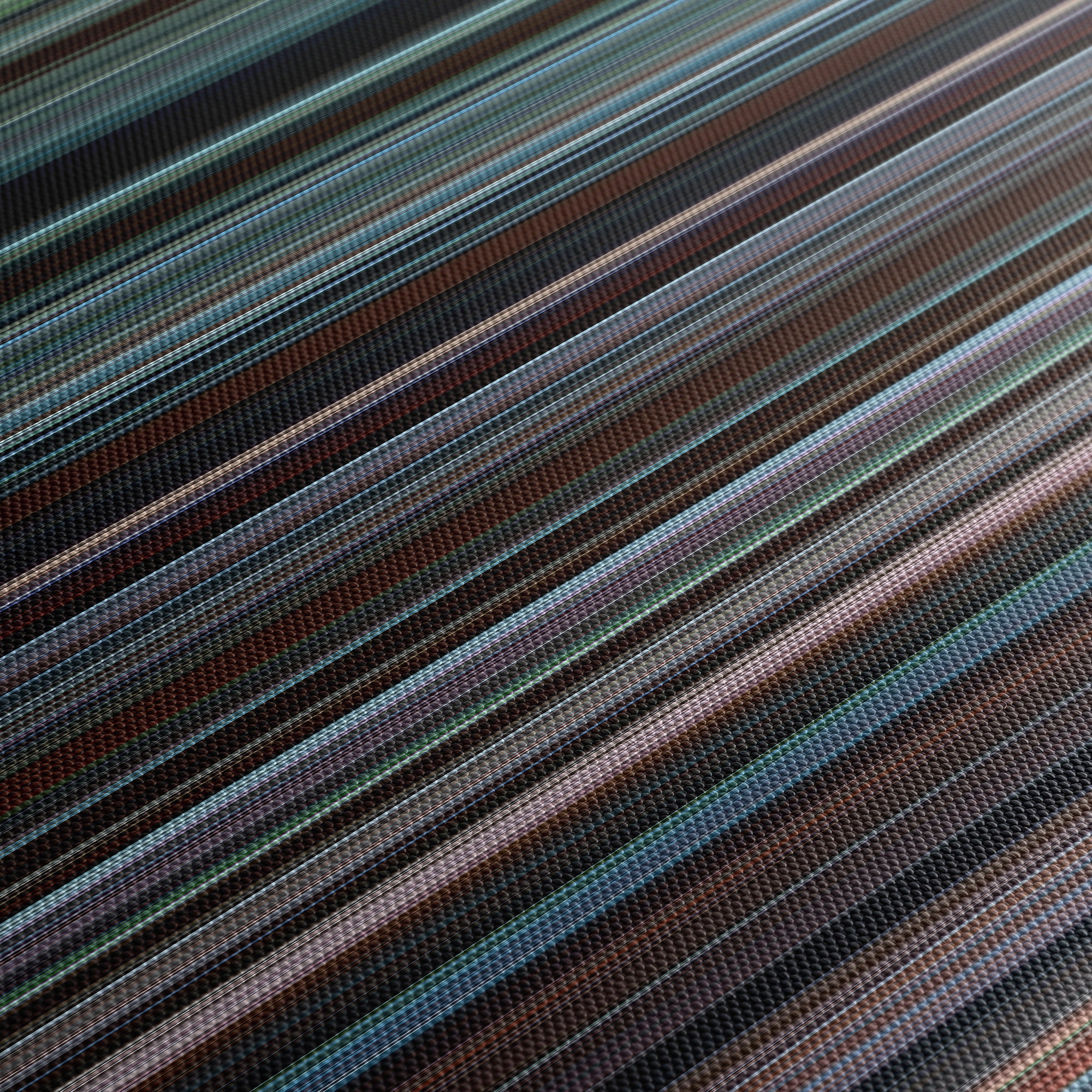 Brokeback Mountain (2005) CineSpectrum Color Spectrum Canvas Print - Close Up of Middle of Print