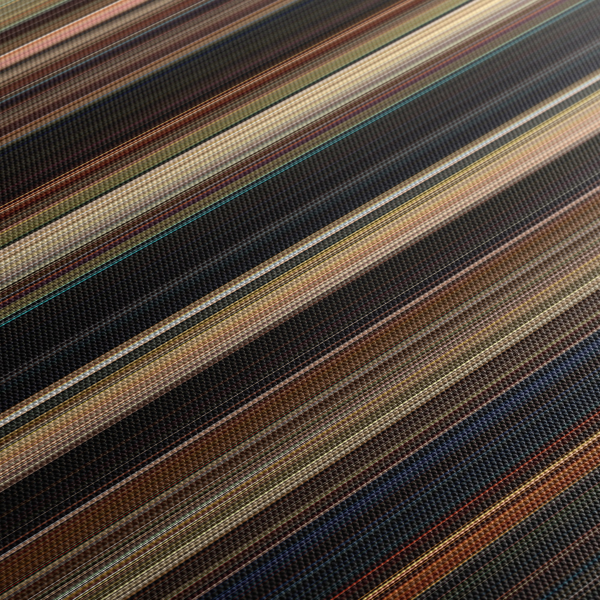 Bumblebee (2018) CineSpectrum Color Spectrum Canvas Print - Close Up of Middle of Print