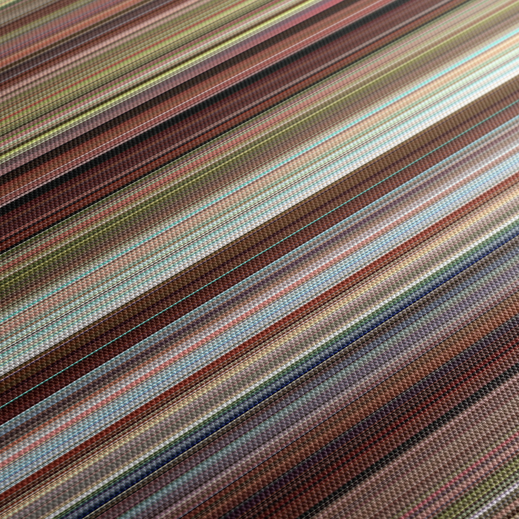 Caddyshack (1980) CineSpectrum Color Spectrum Canvas Print - Close Up of Middle of Print