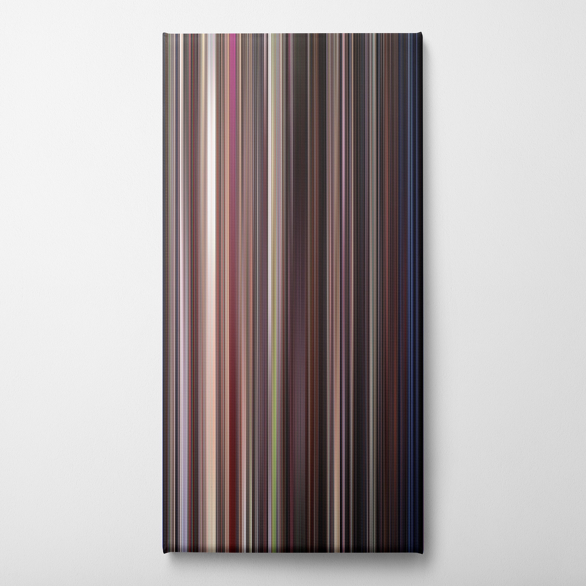 Cape Fear (1991) CineSpectrum Color Spectrum Canvas Print - Vertical on Wall