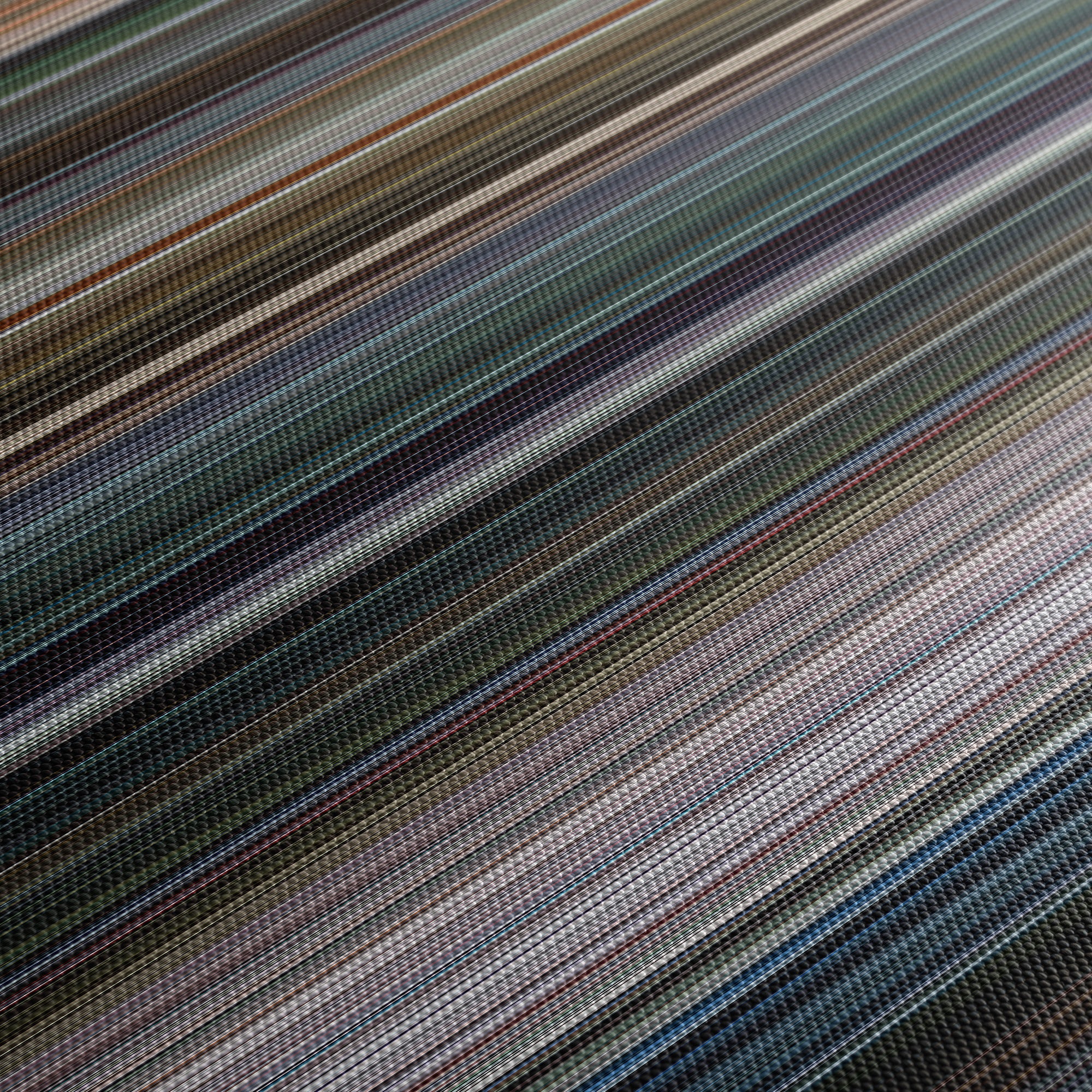 Captain America - Civil War (2016) CineSpectrum Color Spectrum Canvas Print - Close Up of Middle of Print