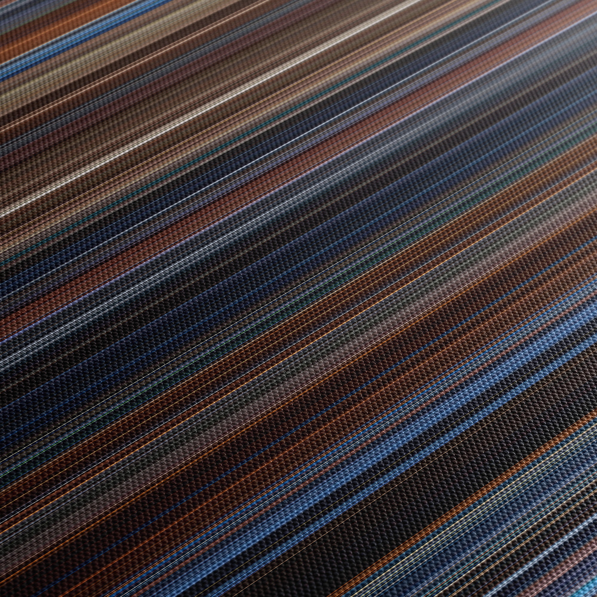 Captain America (2011) CineSpectrum Color Spectrum Canvas Print - Close Up of Middle of Print