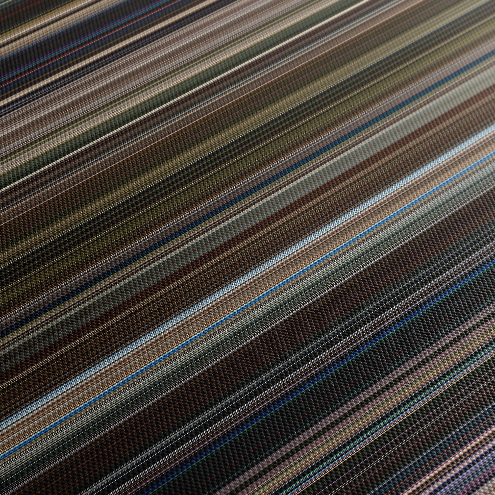 Captain Marvel (2019) CineSpectrum Color Spectrum Canvas Print - Close Up of Middle of Print