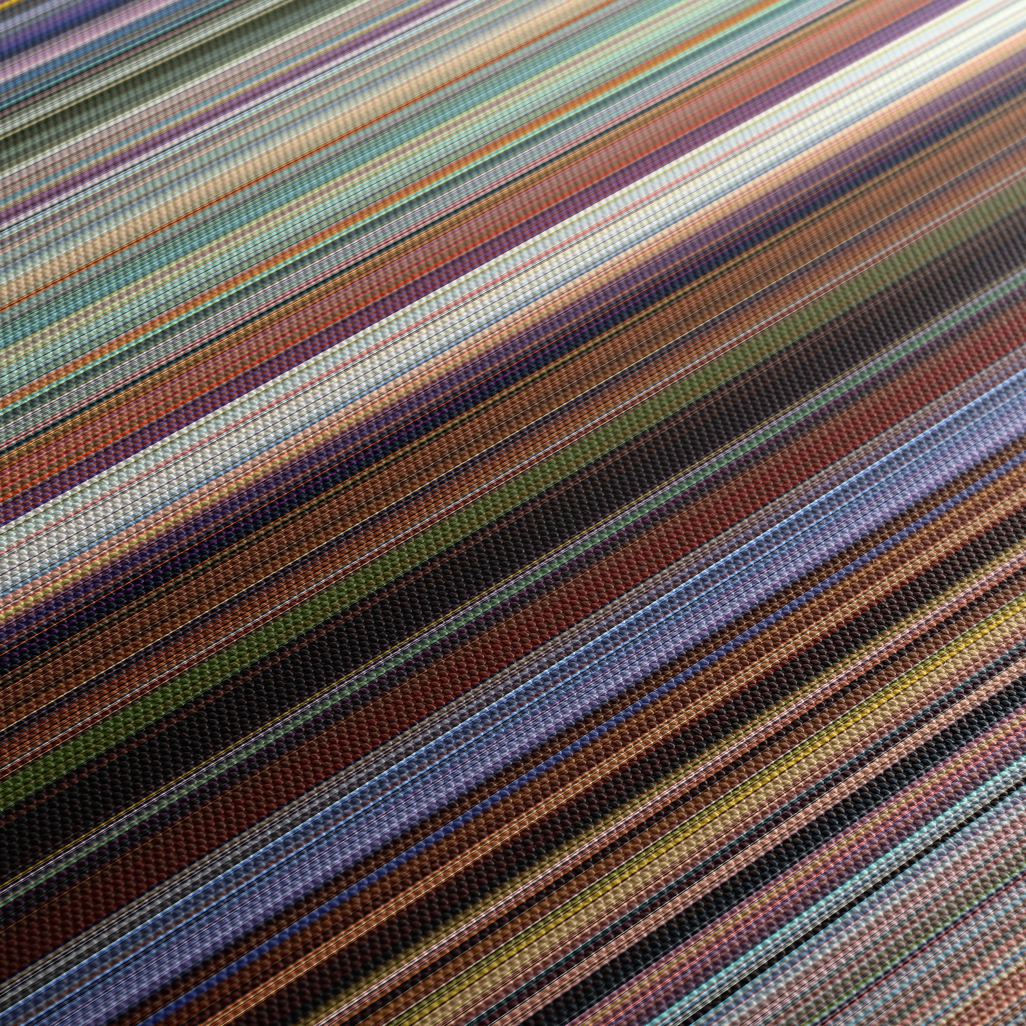 Cars 3 (2017) CineSpectrum Color Spectrum Canvas Print - Close Up of Middle of Print