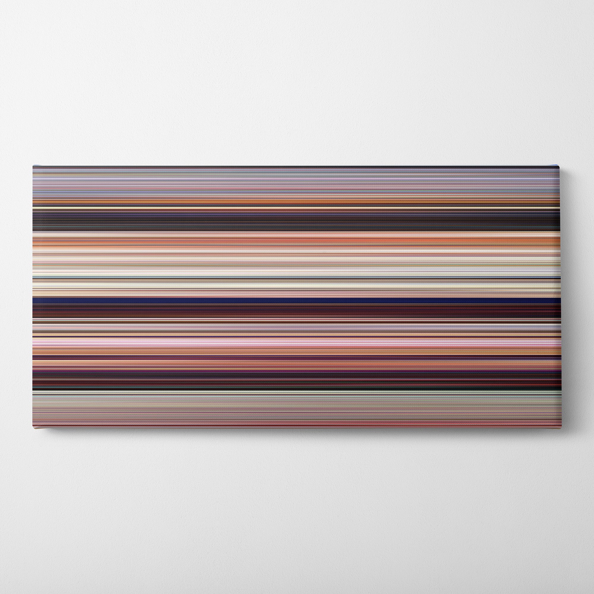 Cars (2006) CineSpectrum Color Spectrum Canvas Print - Horizontal on Wall