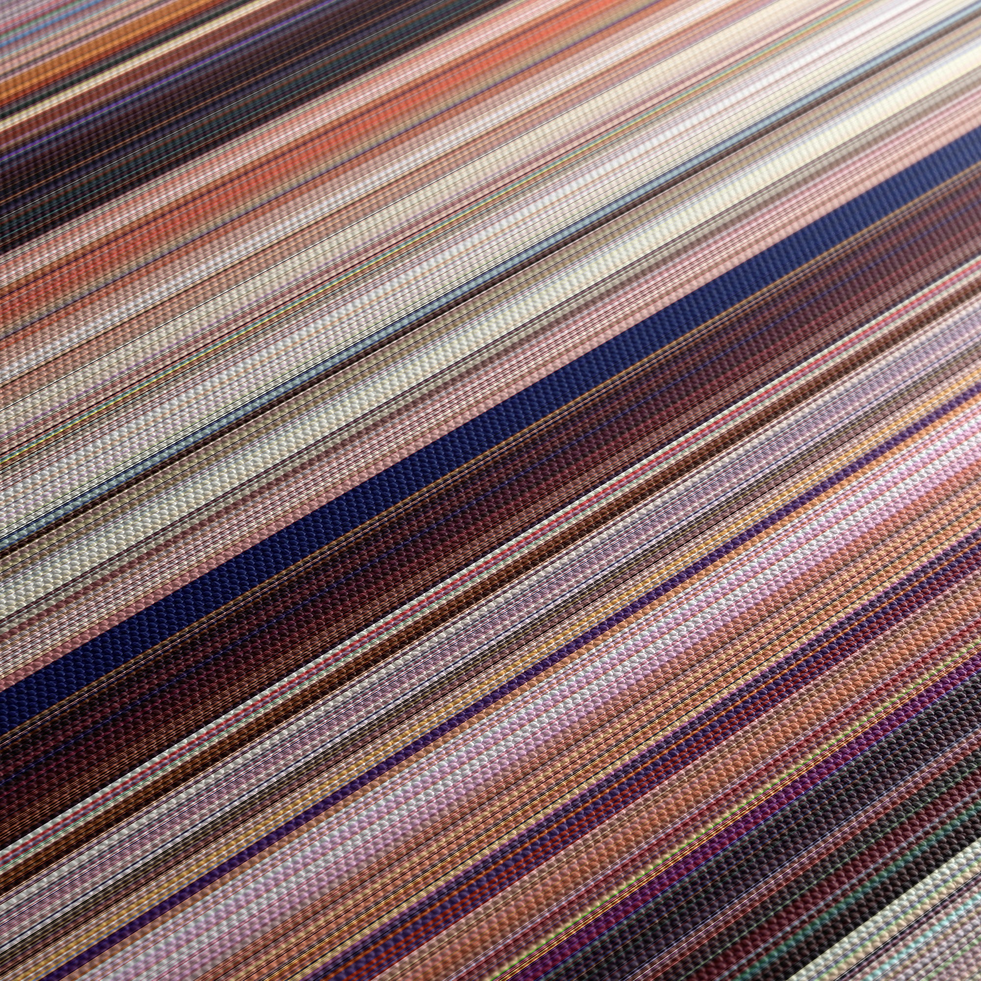 Cars (2006) CineSpectrum Color Spectrum Canvas Print - Close Up of Middle of Print