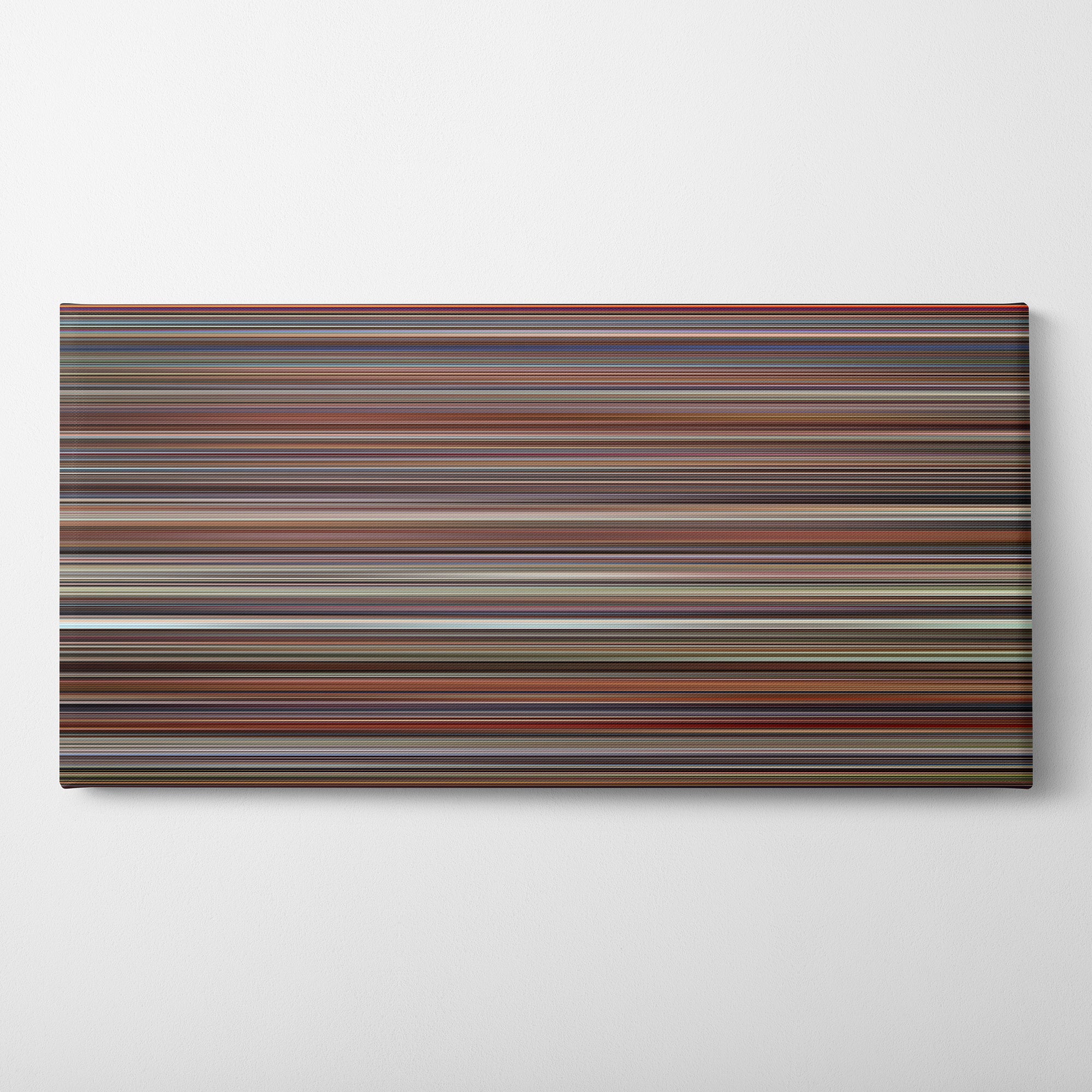 Casino (1995) CineSpectrum Color Spectrum Canvas Print - Horizontal on Wall