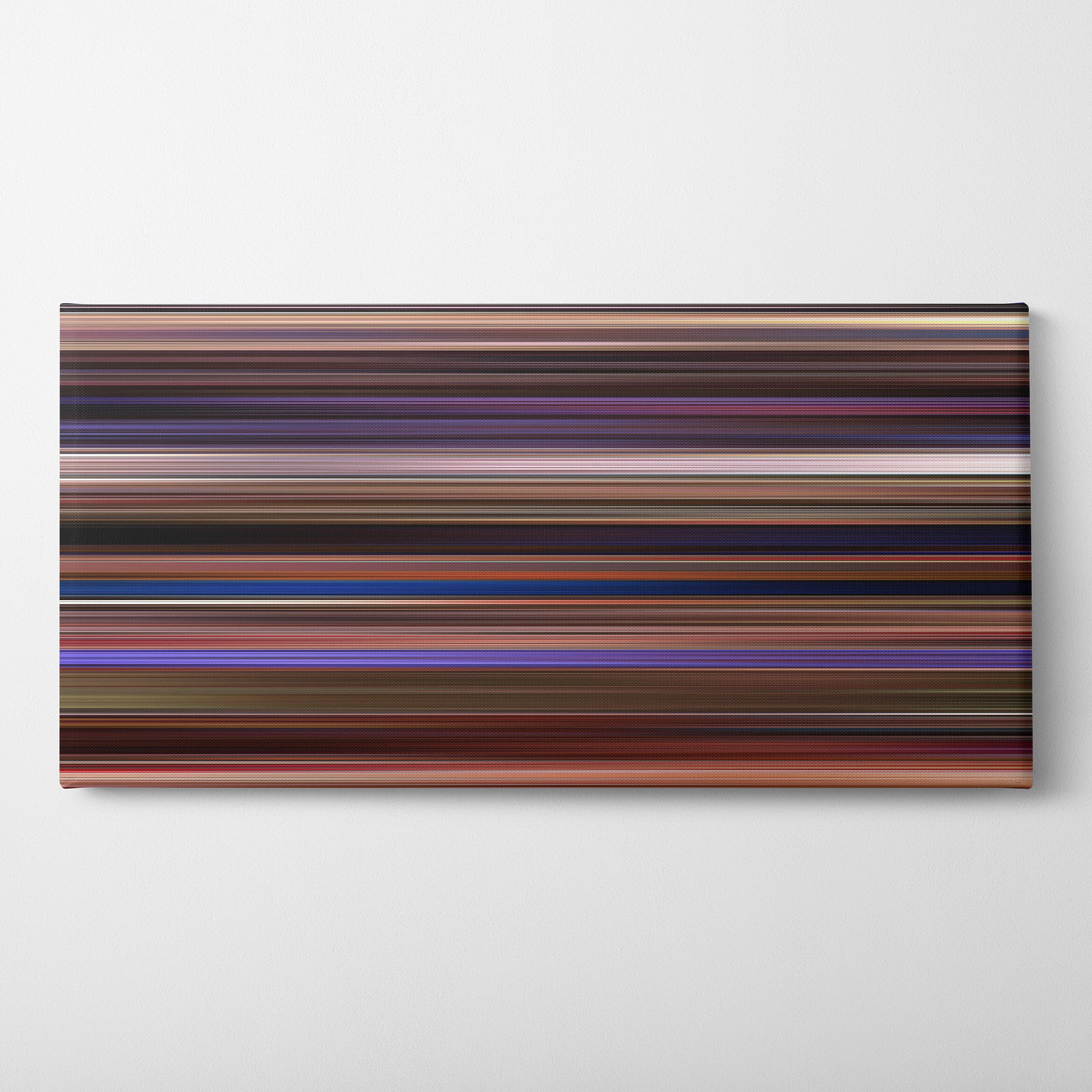 Chasing Amy (1997) CineSpectrum Color Spectrum Canvas Print - Horizontal on Wall