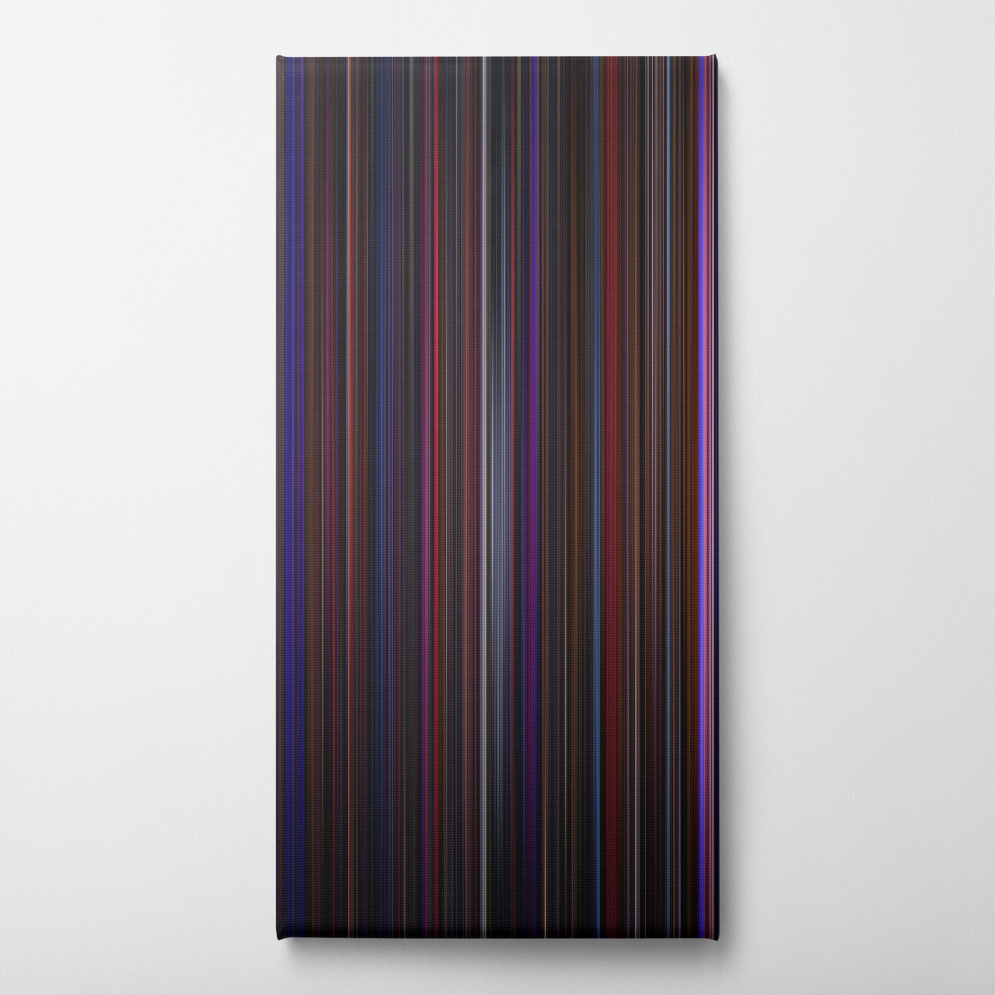 Chicago (2002) CineSpectrum Color Spectrum Canvas Print - Vertical on Wall