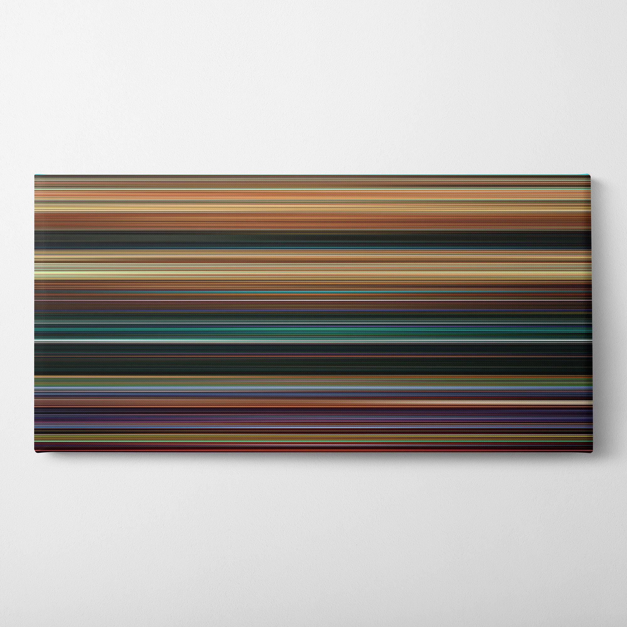Chicken Little (2005) CineSpectrum Color Spectrum Canvas Print - Horizontal on Wall