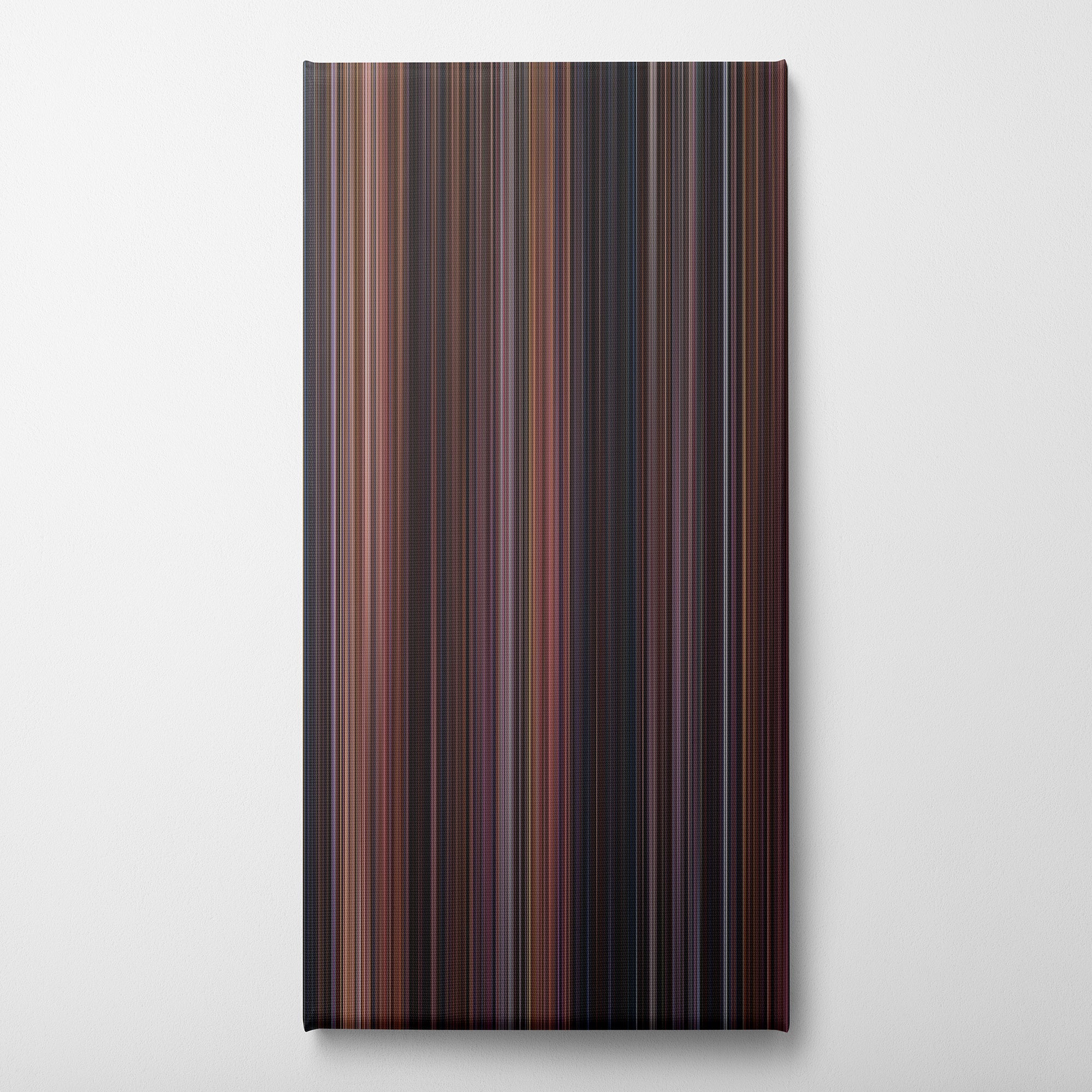 Child's Play (1988) CineSpectrum Color Spectrum Canvas Print - Vertical on Wall