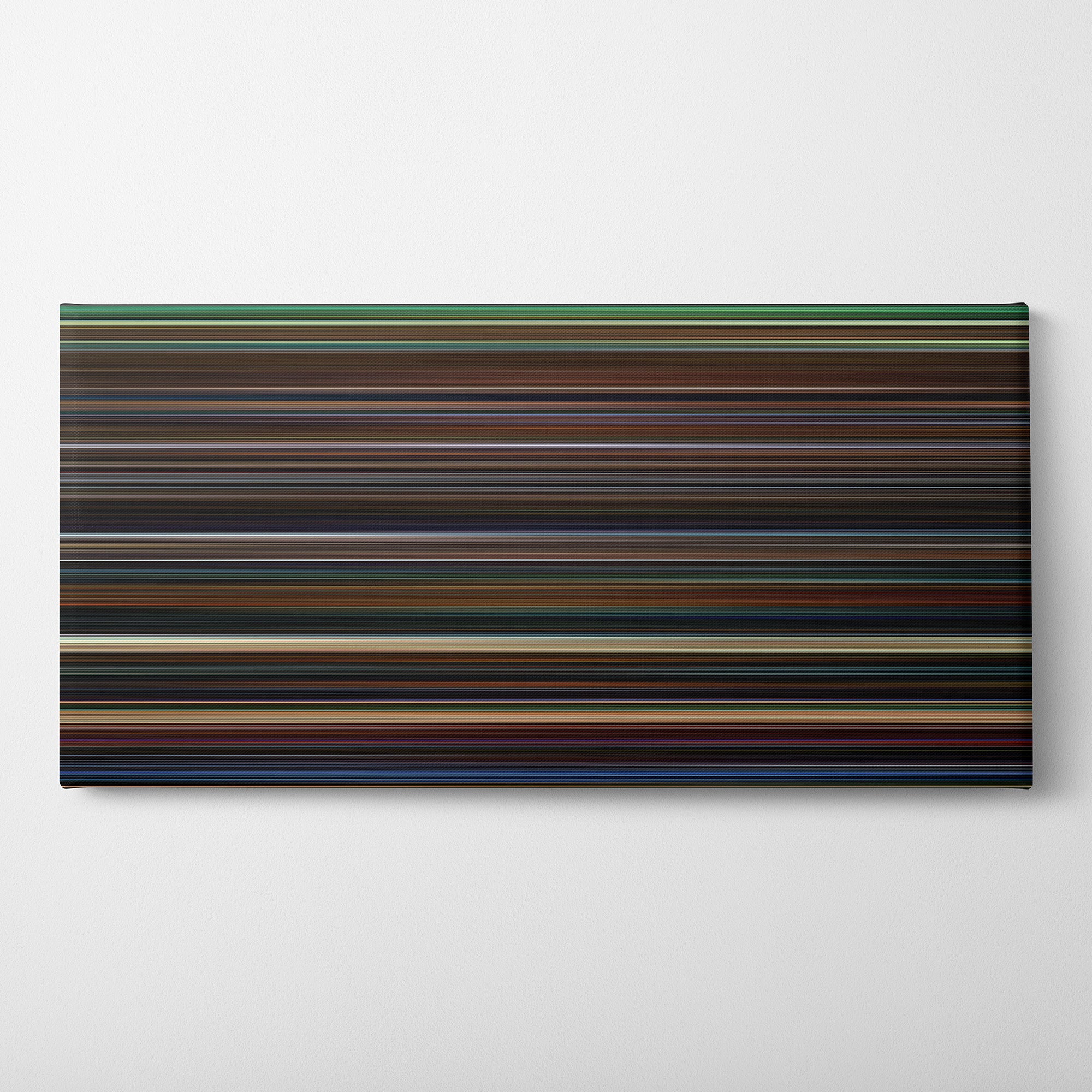 Child's Play (2019) CineSpectrum Color Spectrum Canvas Print - Horizontal on Wall
