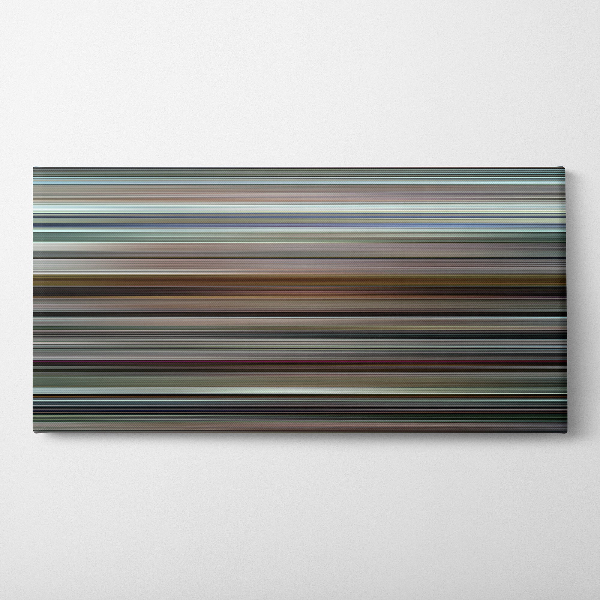 Clerks III (2022) CineSpectrum Color Spectrum Canvas Print - Horizontal on Wall