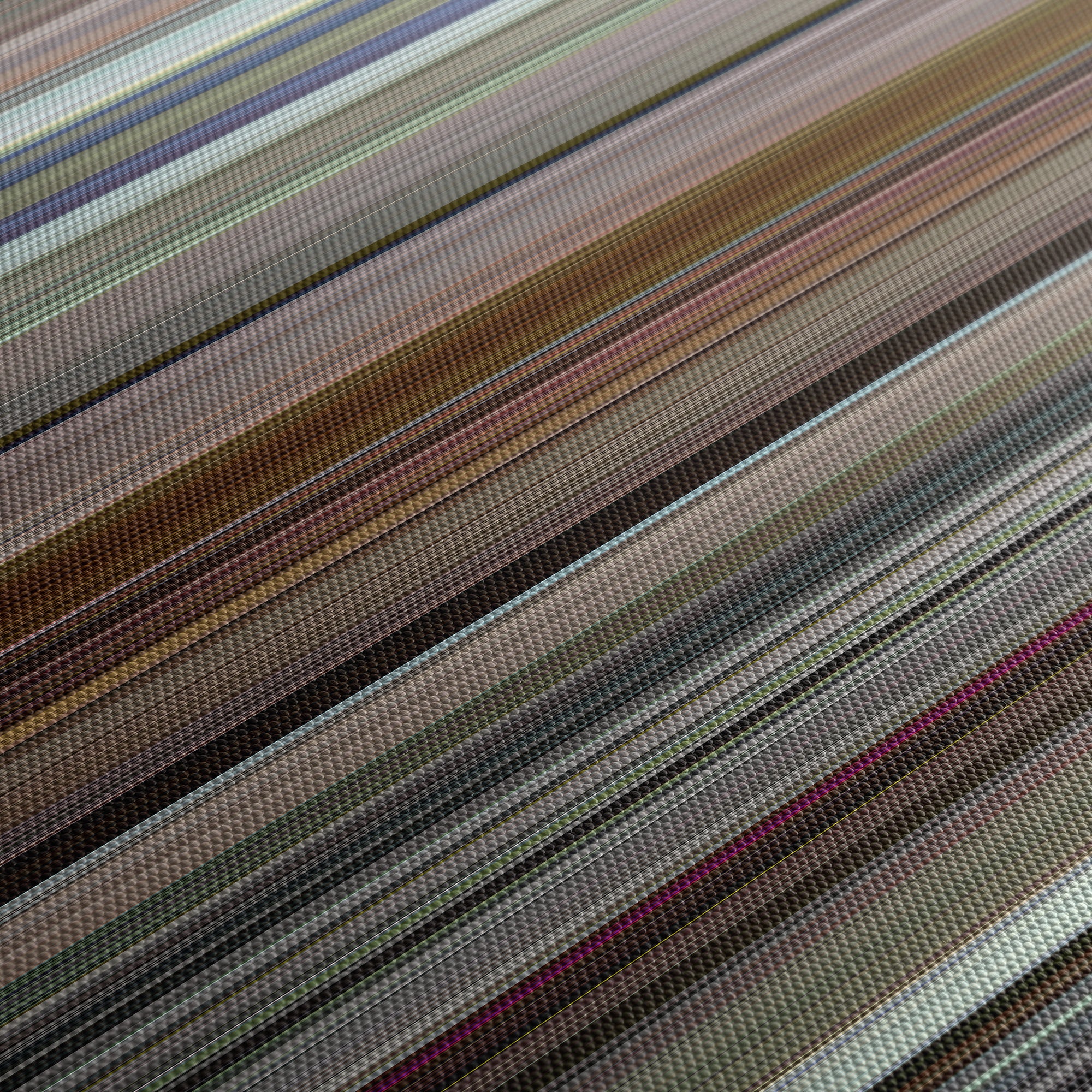 Clerks III (2022) CineSpectrum Color Spectrum Canvas Print - Close Up of Middle of Print
