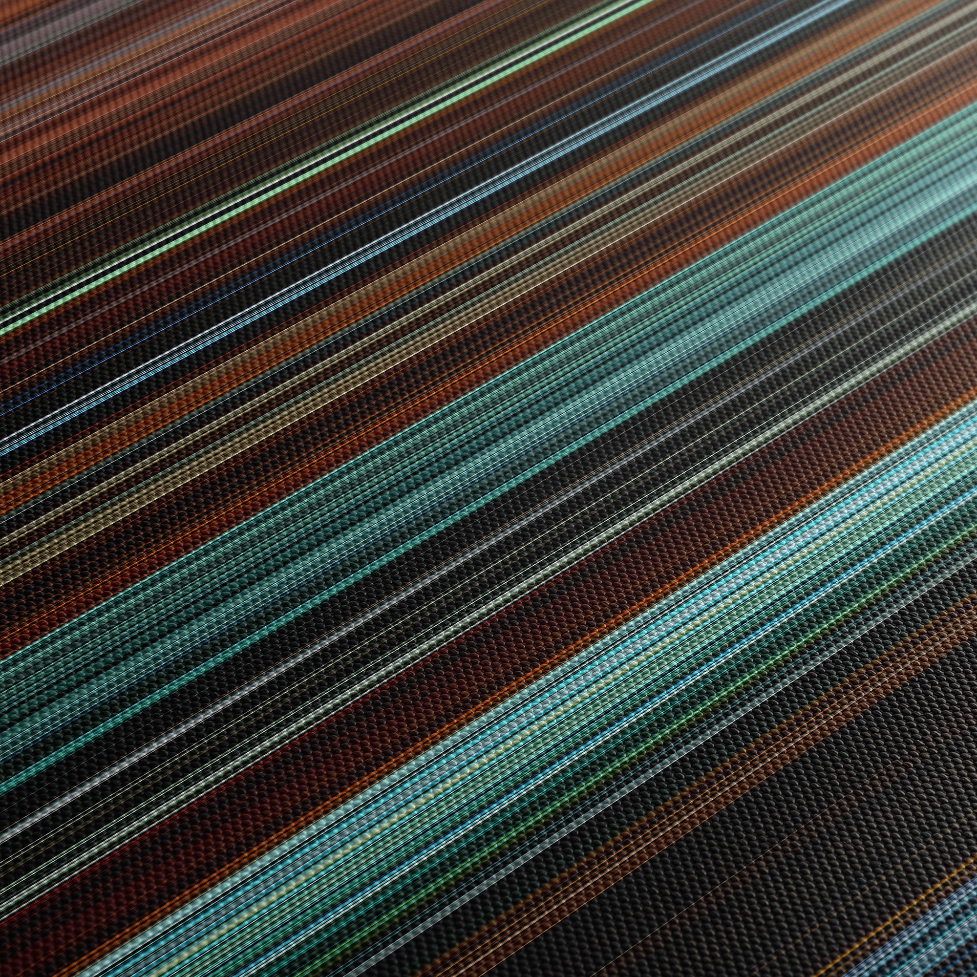 Cloverfield (2008) CineSpectrum Color Spectrum Canvas Print - Close Up of Middle of Print