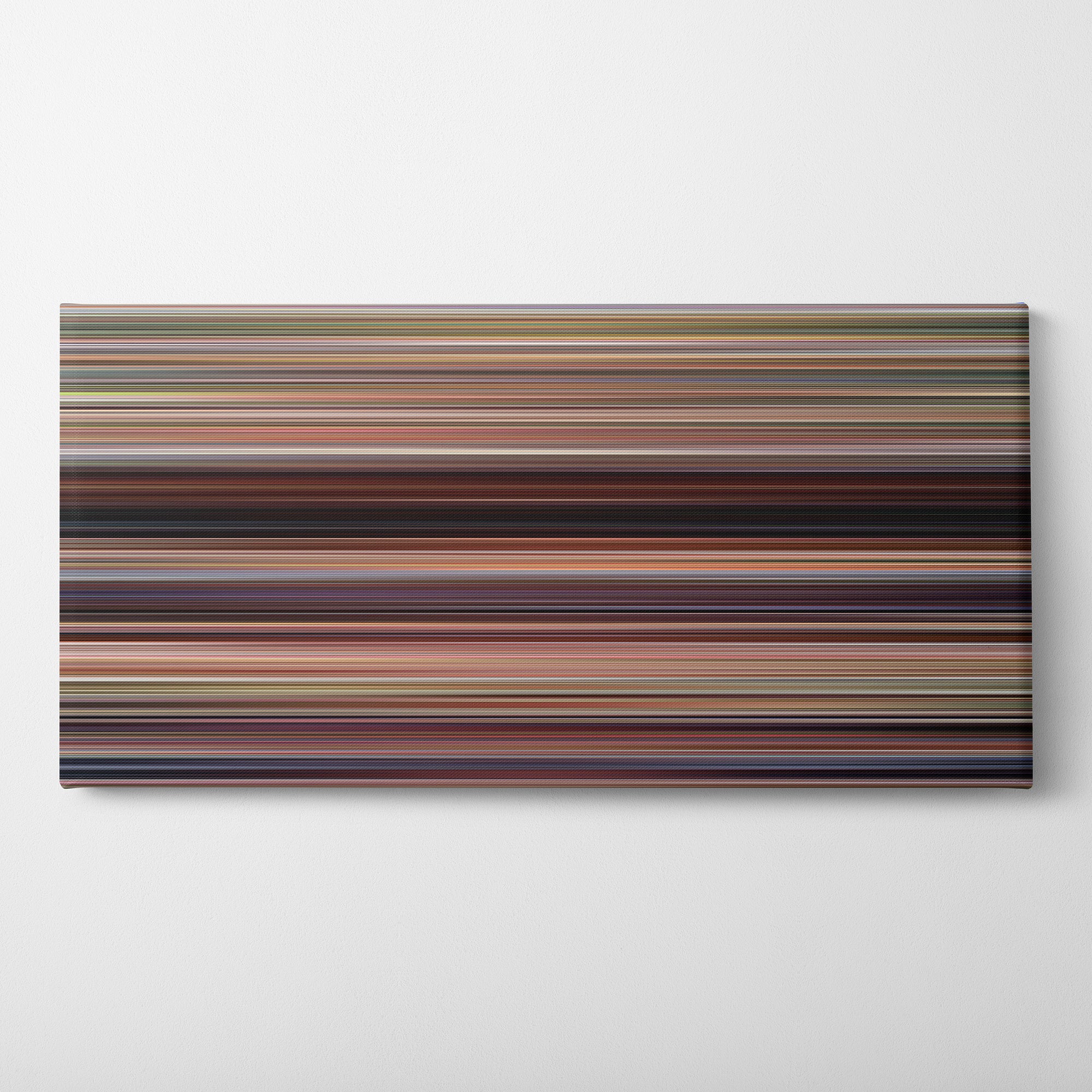 Clueless (1995) CineSpectrum Color Spectrum Canvas Print - Horizontal on Wall