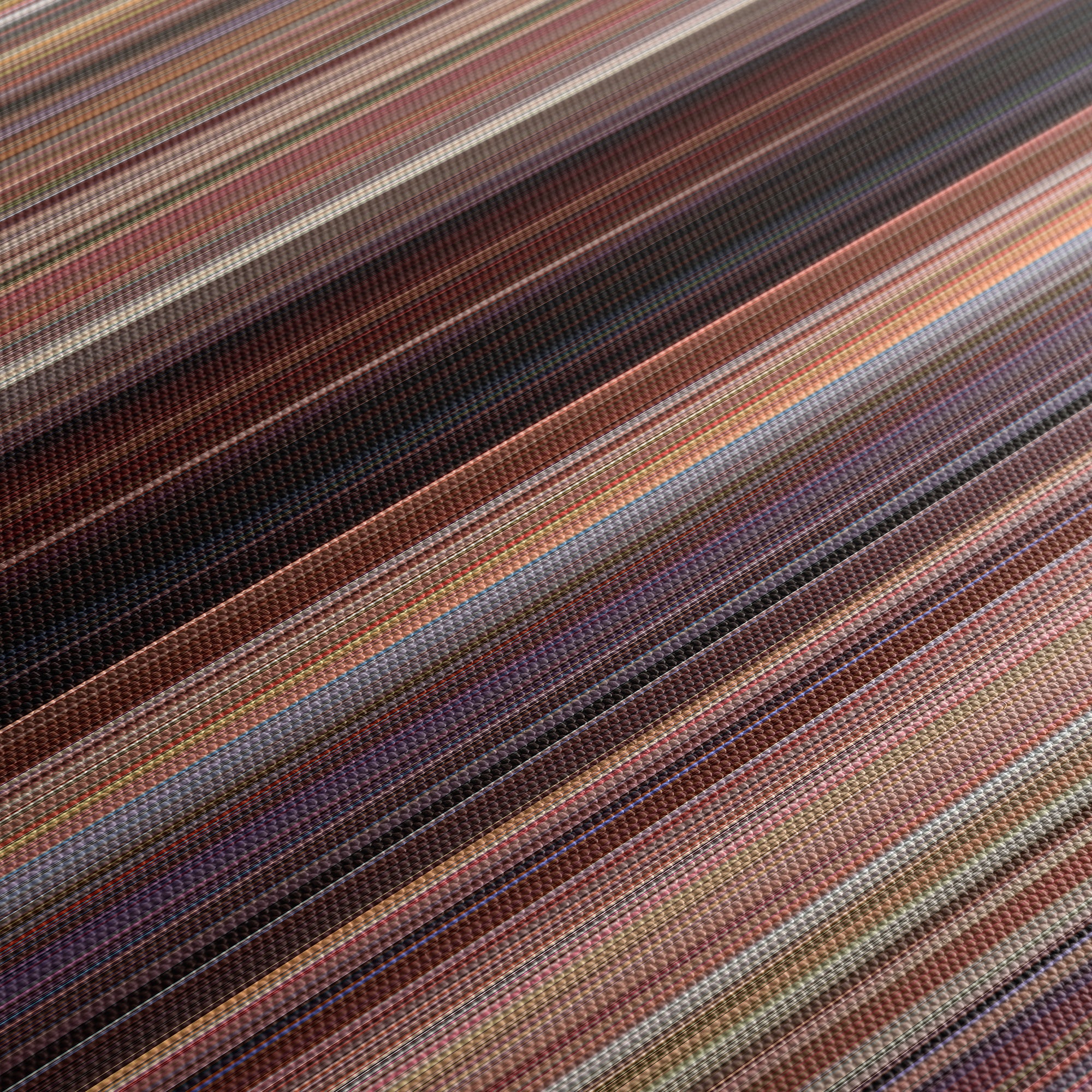 Clueless (1995) CineSpectrum Color Spectrum Canvas Print - Close Up of Middle of Print