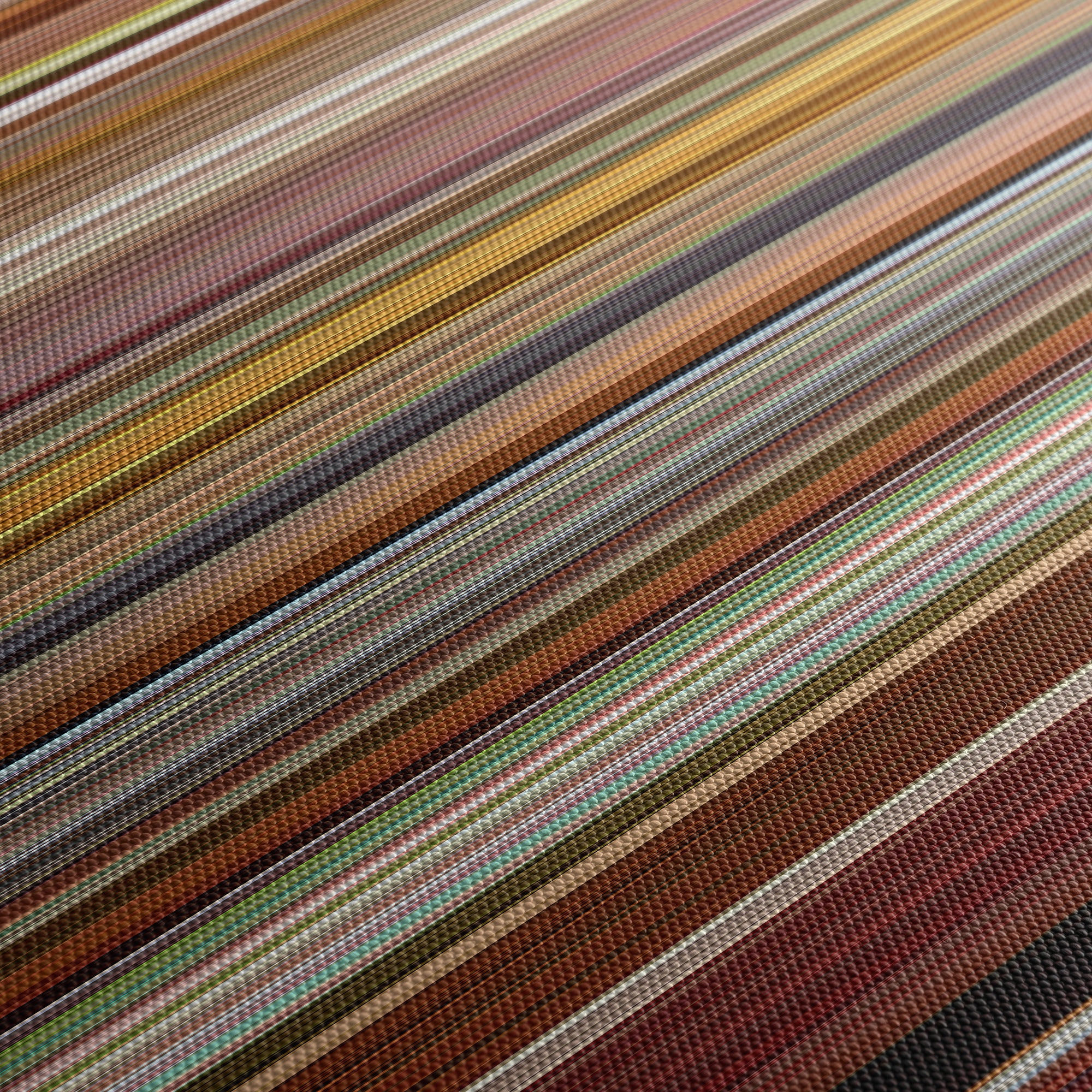 Coda (2021) CineSpectrum Color Spectrum Canvas Print - Close Up of Middle of Print