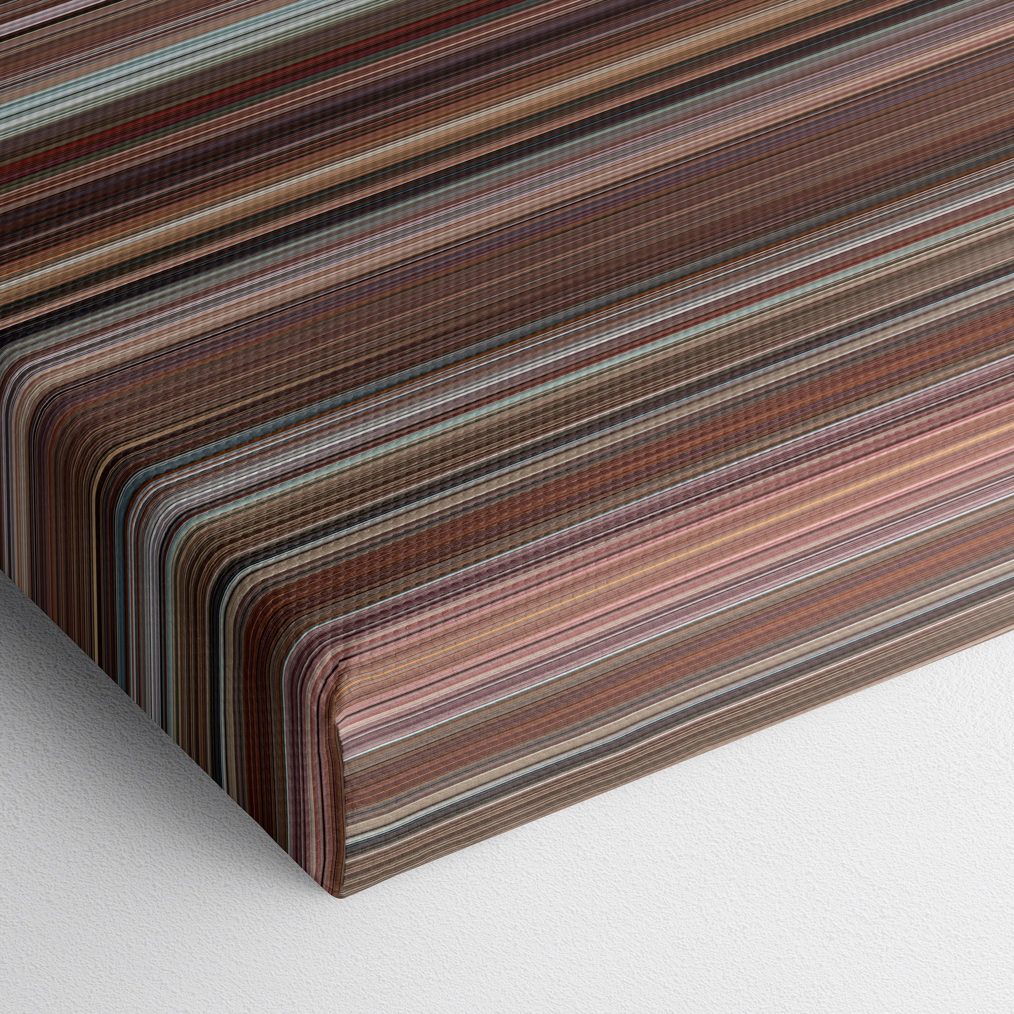 Confessions of a Shopaholic (2009) CineSpectrum Color Spectrum Canvas Print - Close Up of Bottom of Print