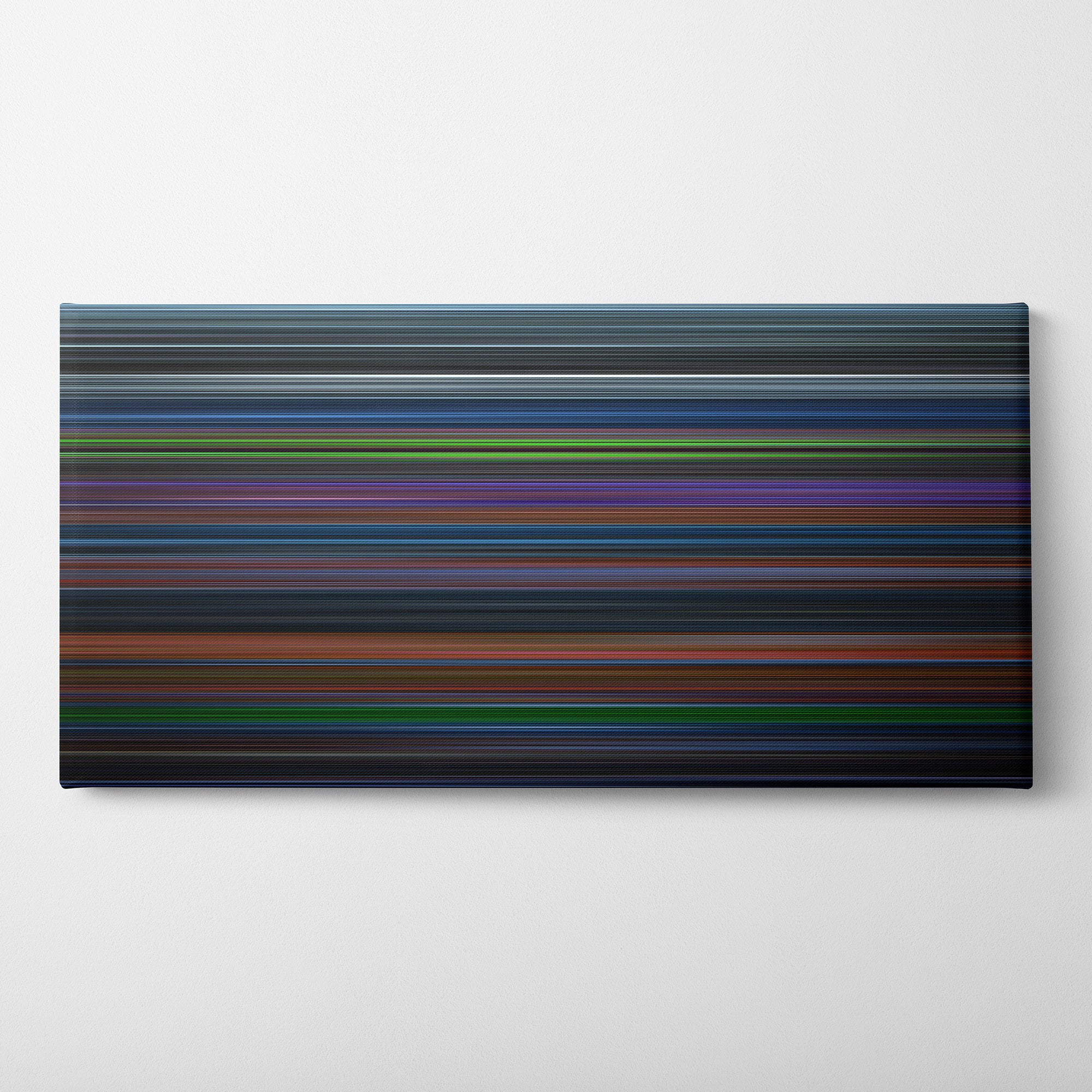 Corpse Bride (2005) CineSpectrum Color Spectrum Canvas Print - Horizontal on Wall