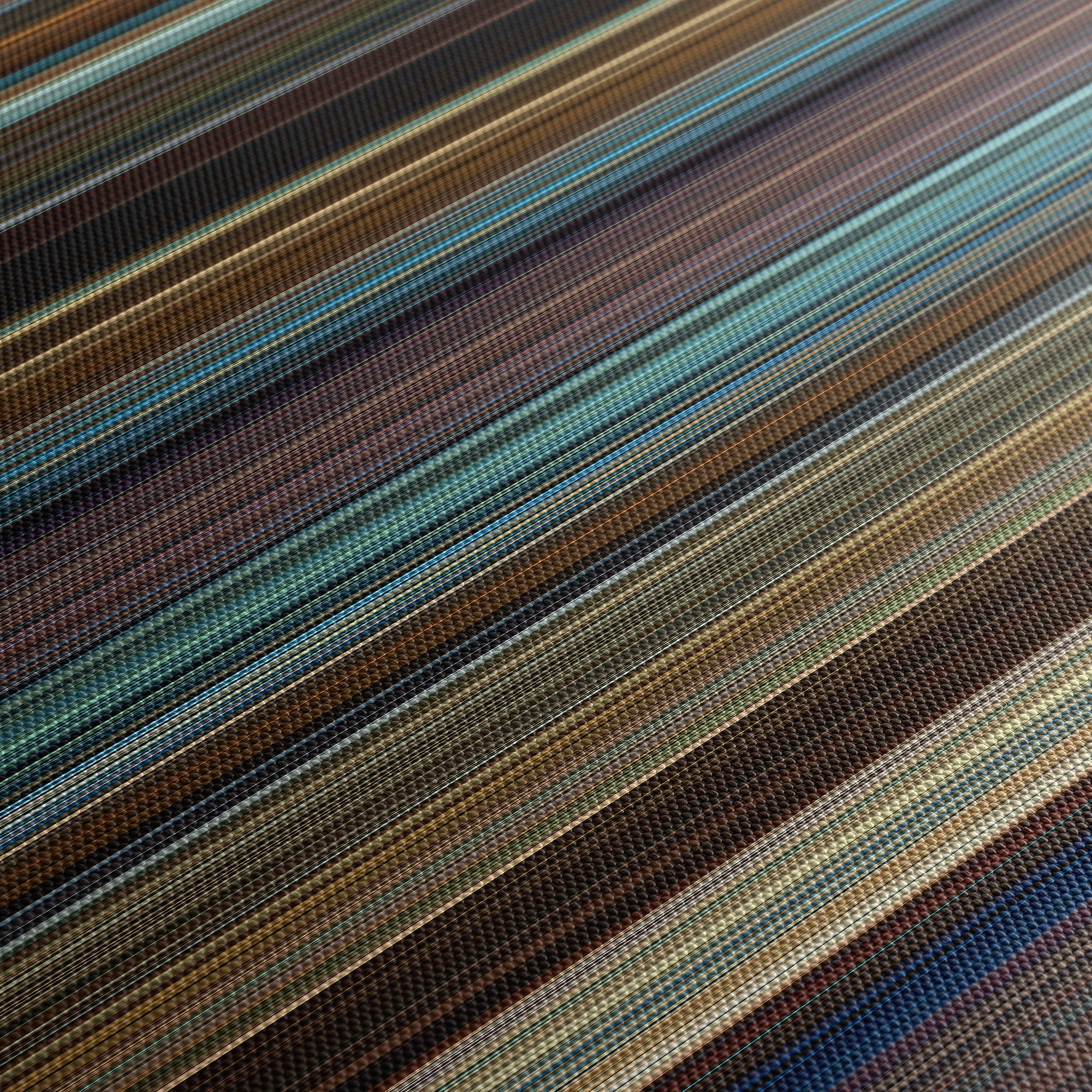 Creed II (2018) CineSpectrum Color Spectrum Canvas Print - Close Up of Middle of Print