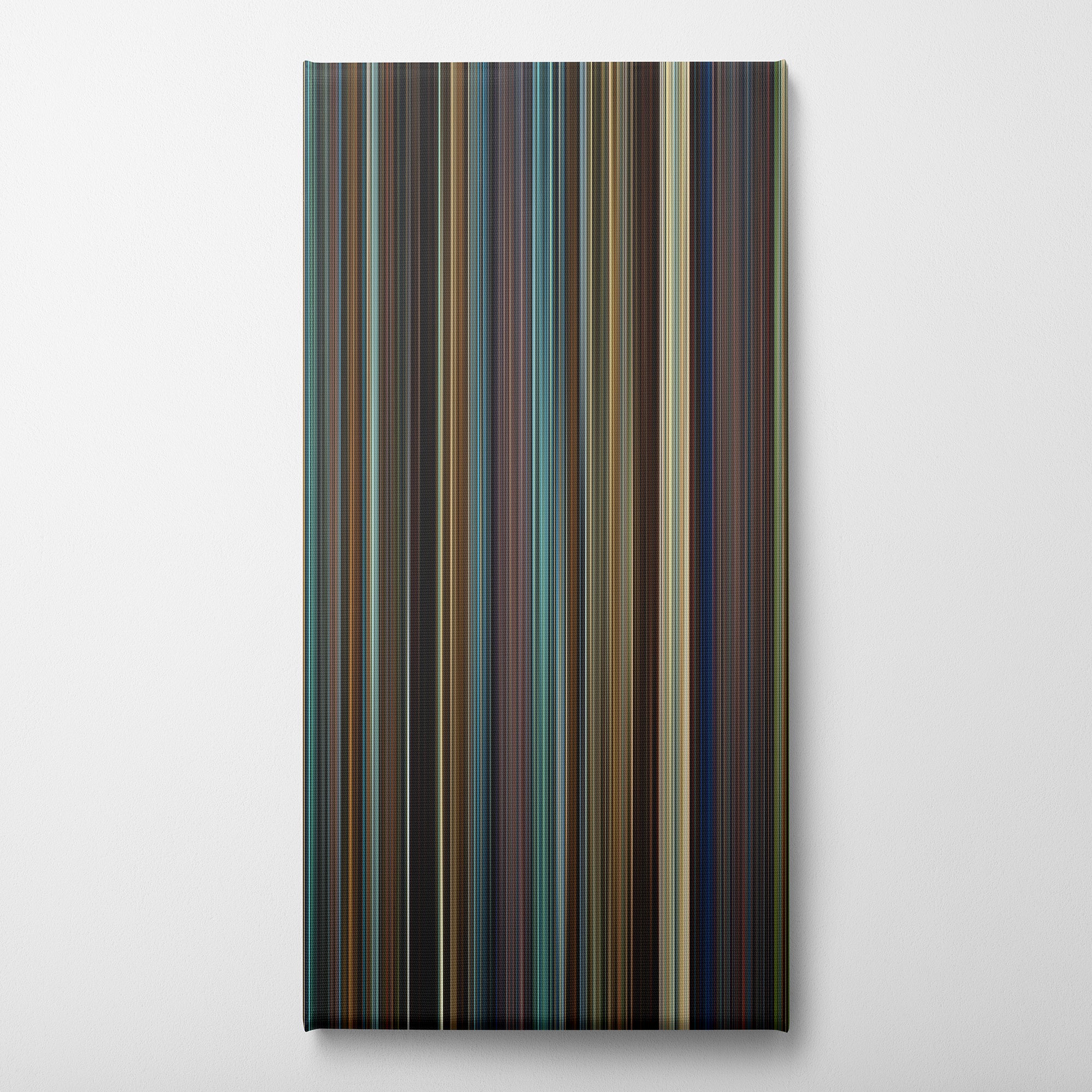 Creed II (2018) CineSpectrum Color Spectrum Canvas Print - Vertical on Wall