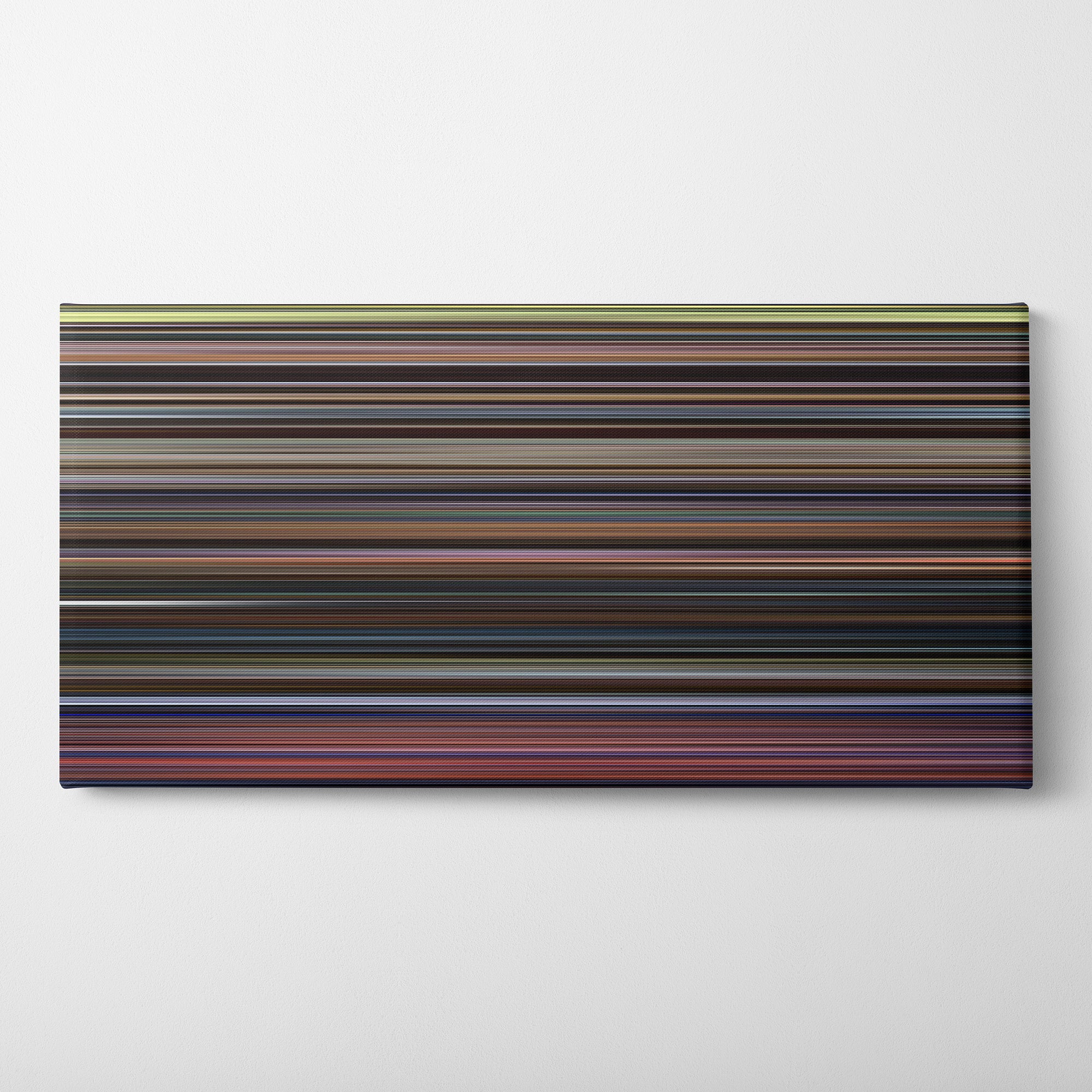 Creed (2015) CineSpectrum Color Spectrum Canvas Print - Horizontal on Wall