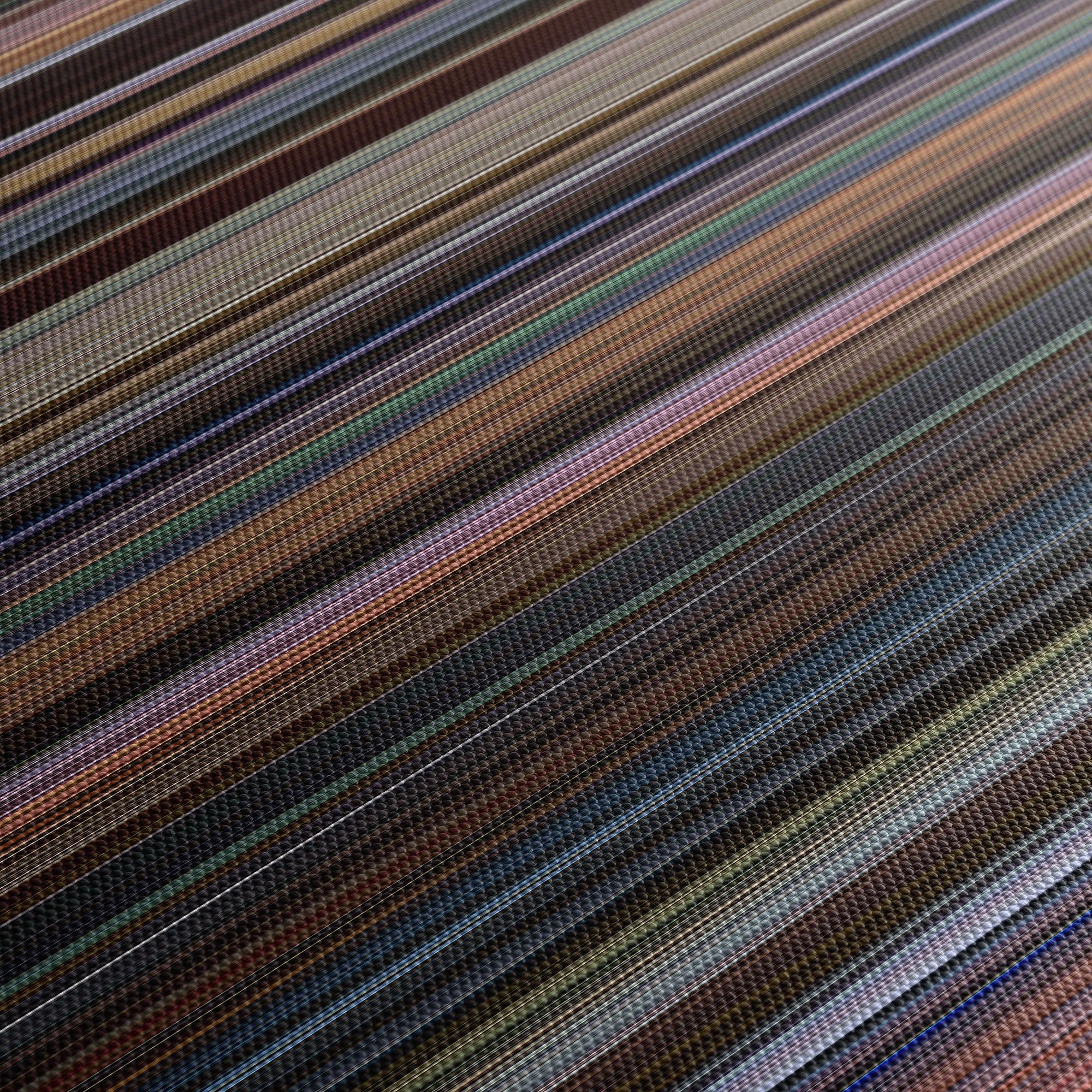 Creed (2015) CineSpectrum Color Spectrum Canvas Print - Close Up of Middle of Print